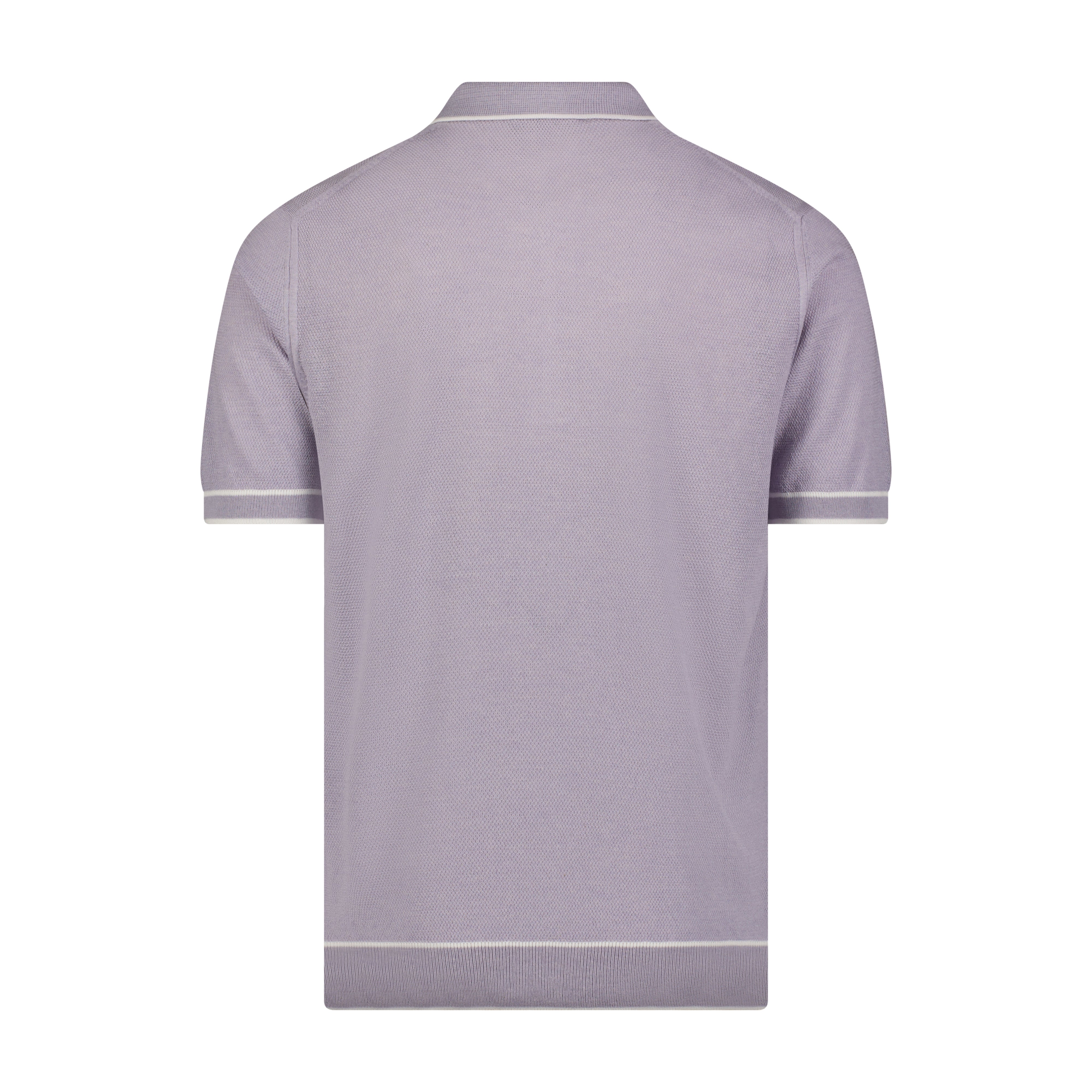 Fuchsia Minimo Zip Polo