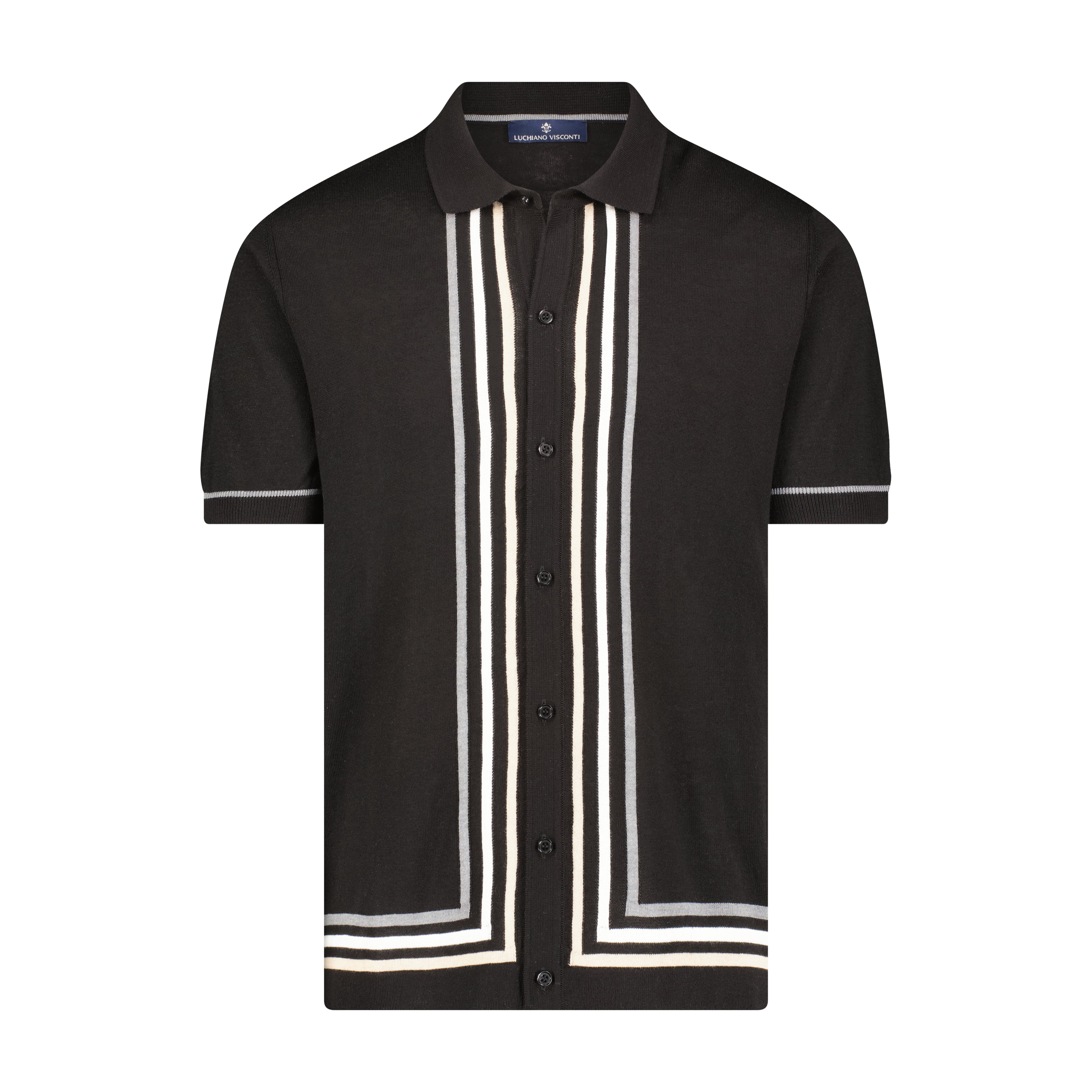 Tre Stripe Short Sleeve Shirt