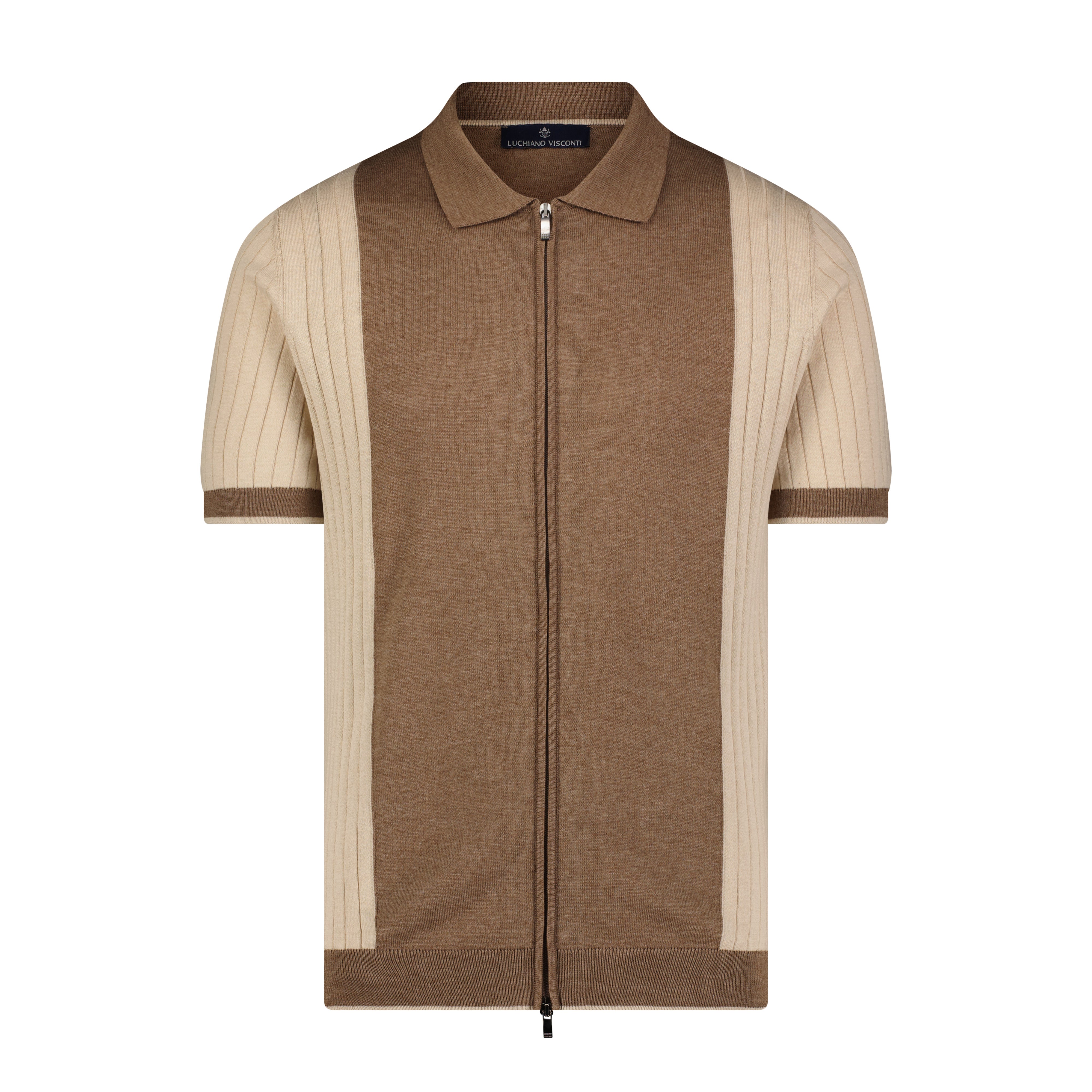 Naples Full Zip Polo