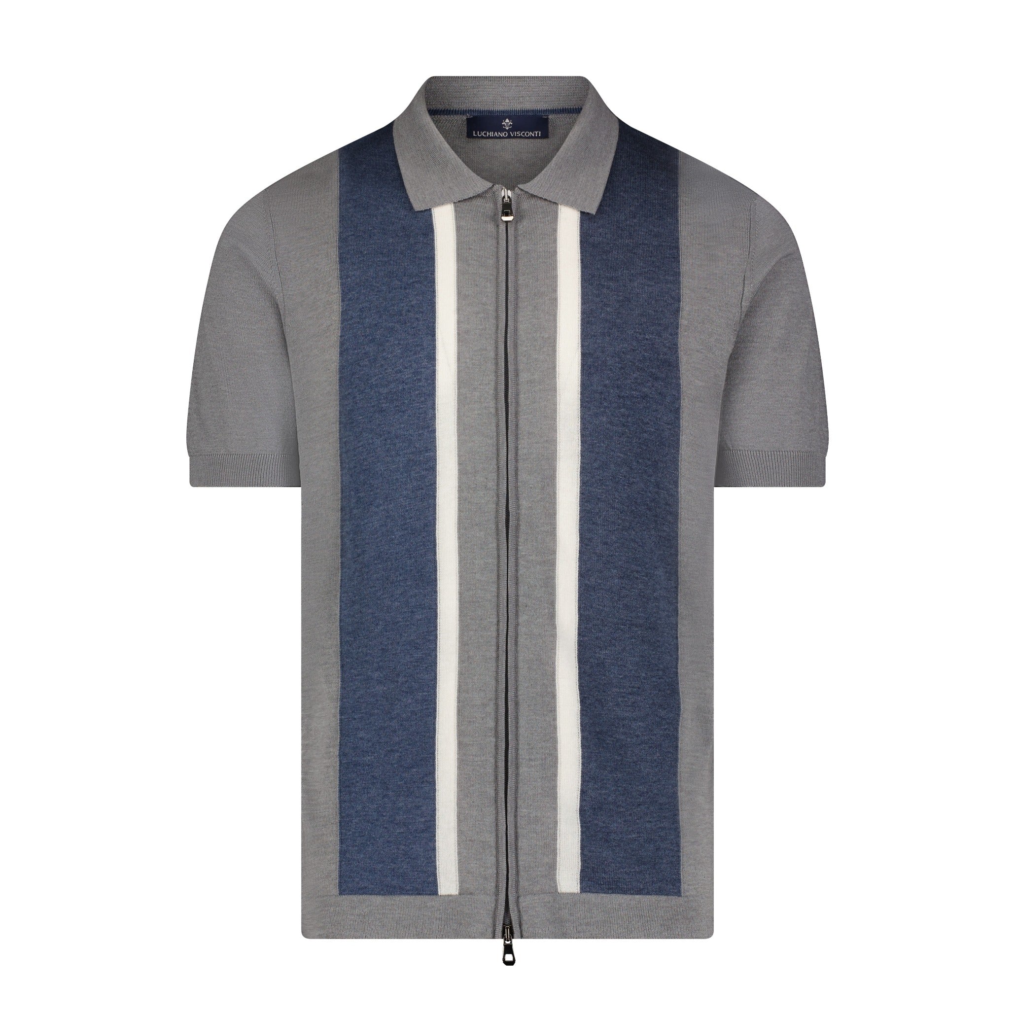 Mediterranean Full Zip Polo