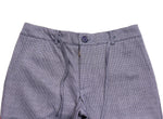 Charcoal with Navy Jogger Top