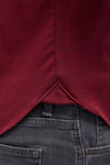 Max Colton James Shirt in Burgundy