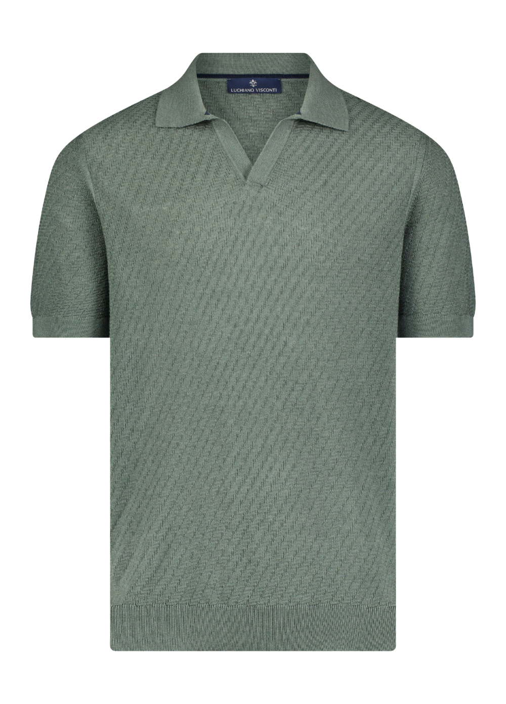 Shade of Sage Herringbone Polo