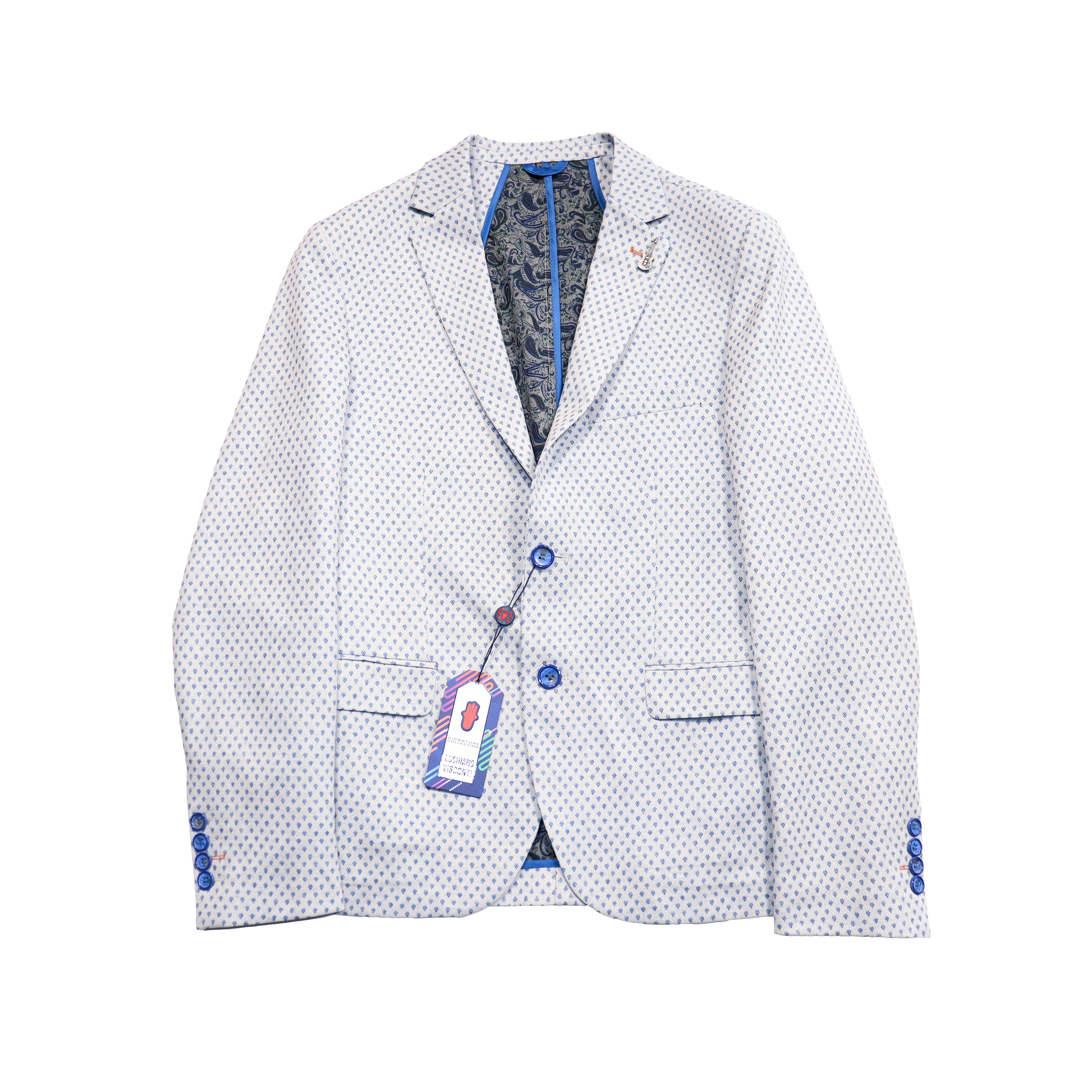 Blue Knit Sport Coat