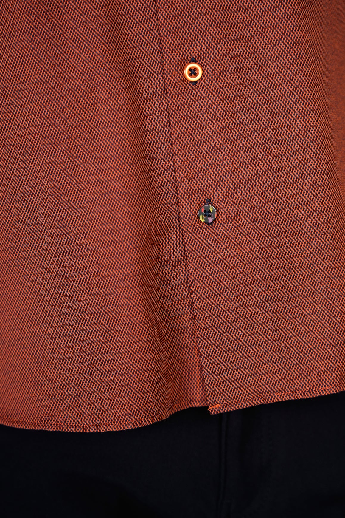 Everyday Rust Jacquard Shirt