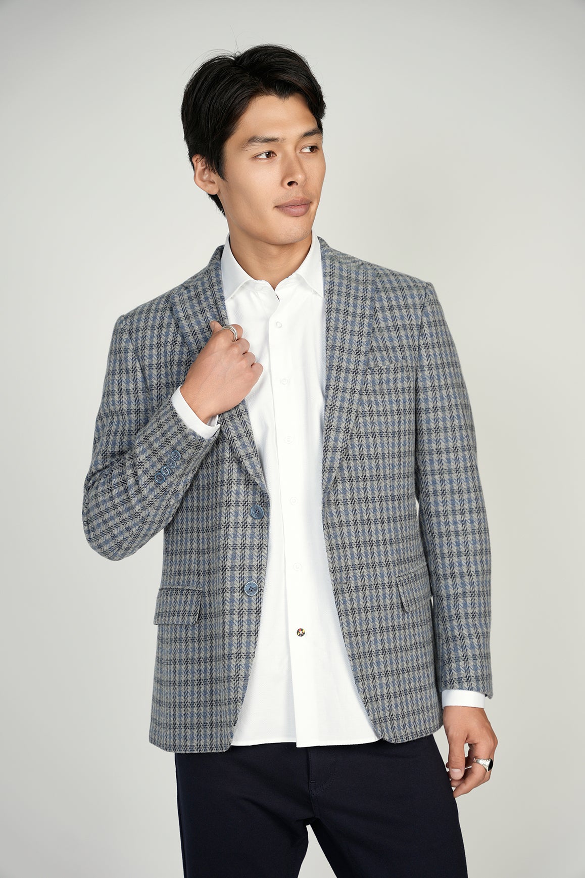 Grey Check Sport Coat