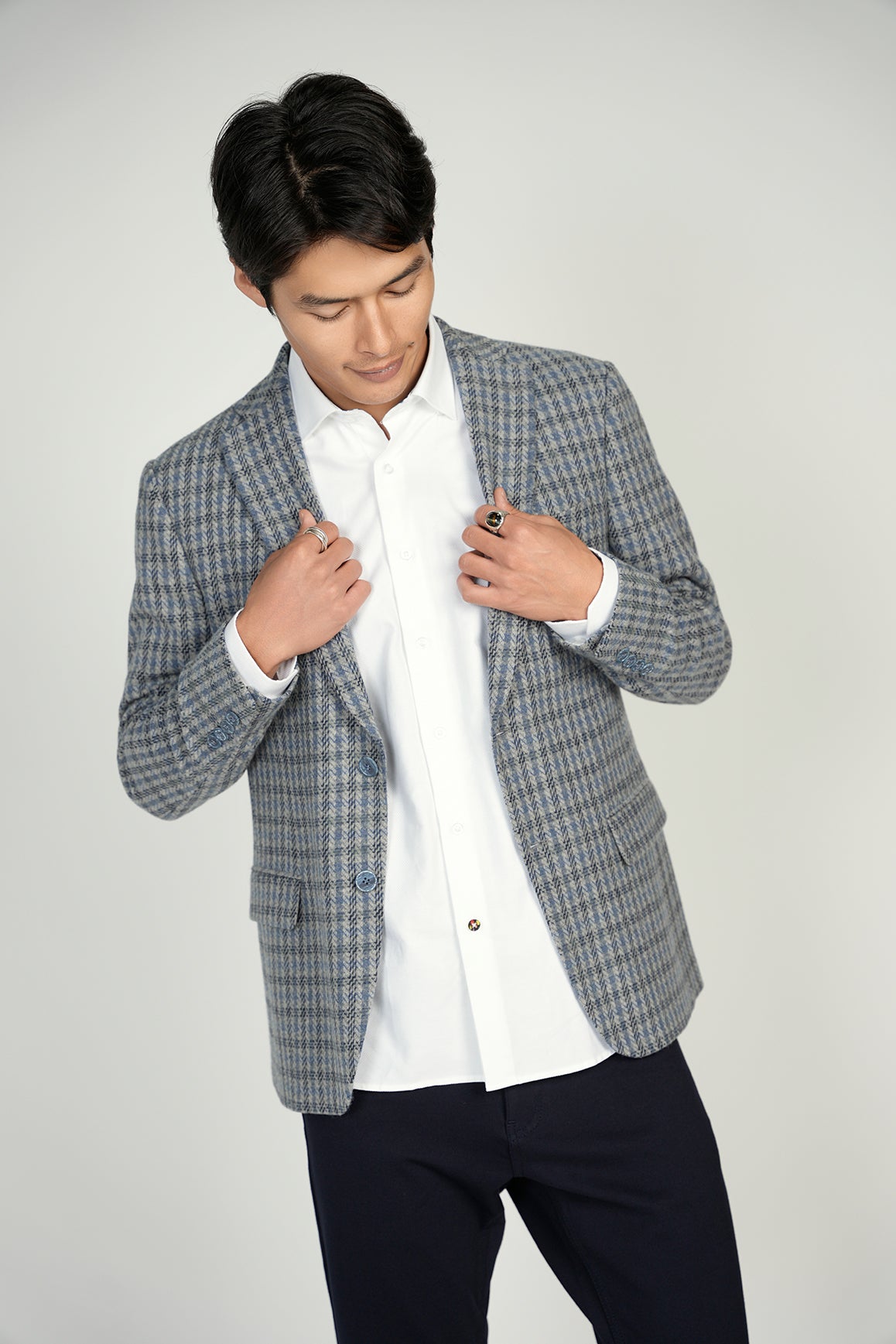 Grey Check Sport Coat