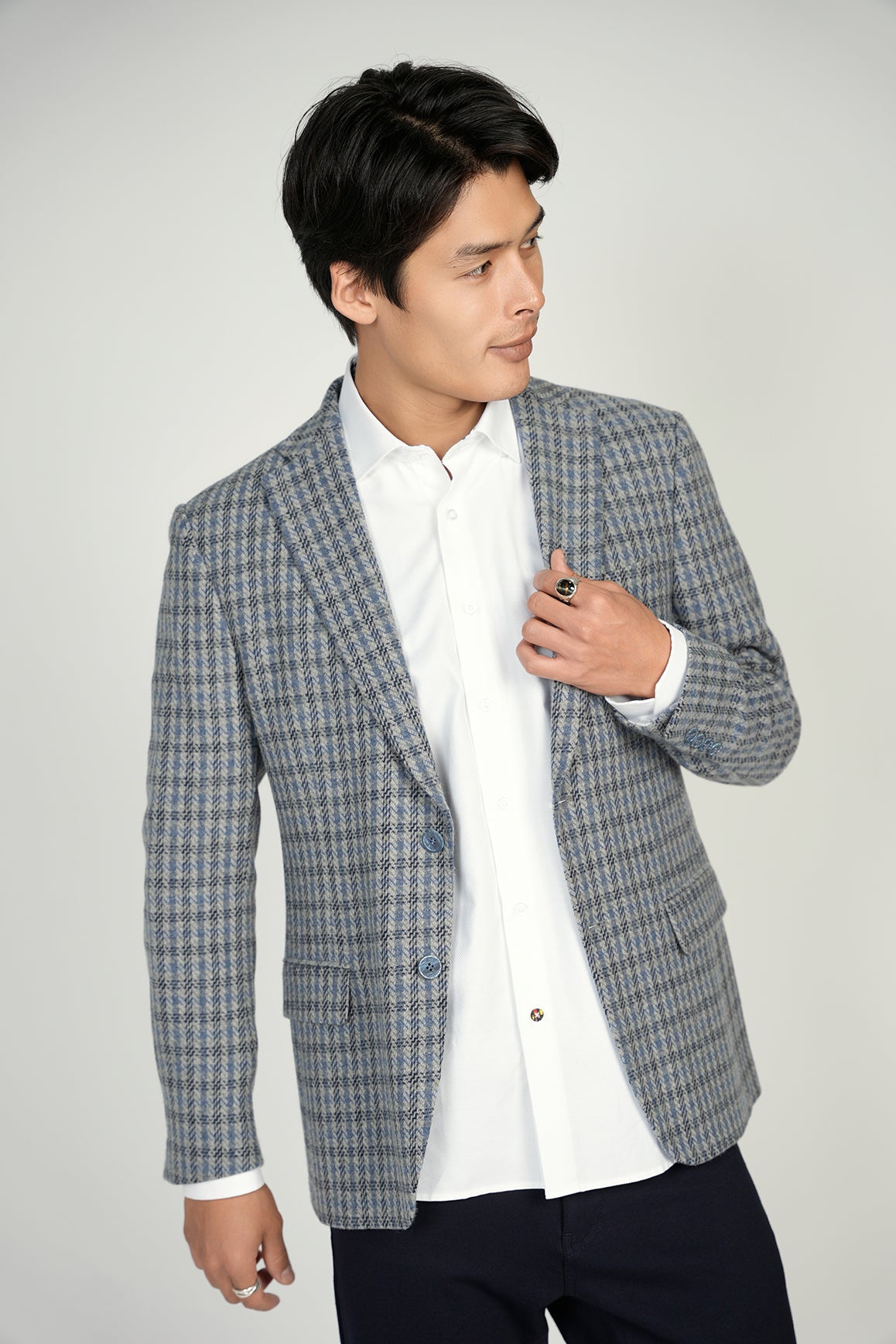 Grey Check Sport Coat