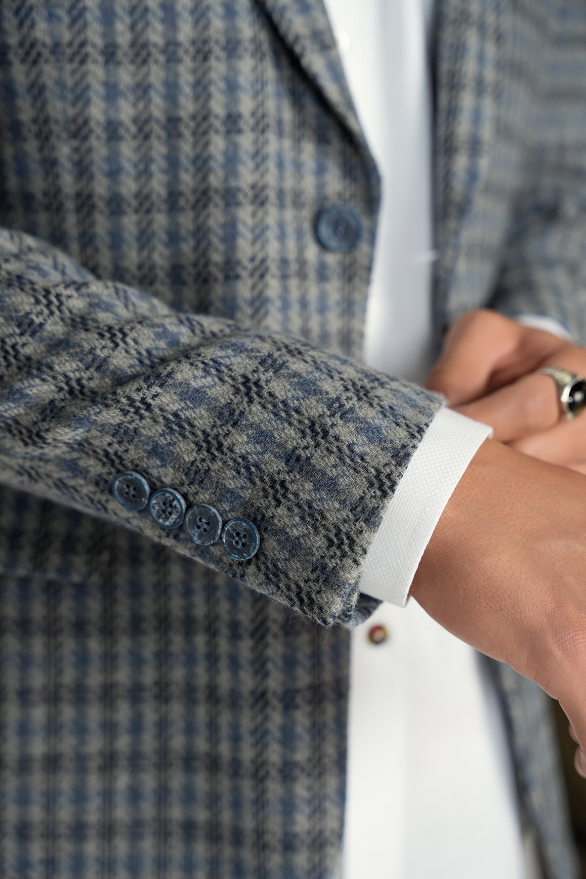 Grey Check Sport Coat