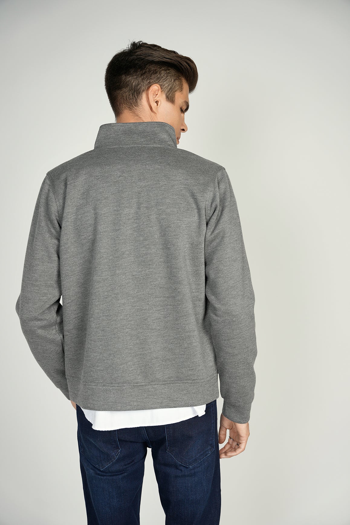 Grey Suede Jacket