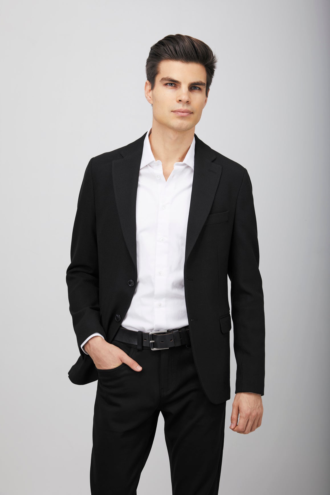 Jacquard Knit Sport Coat