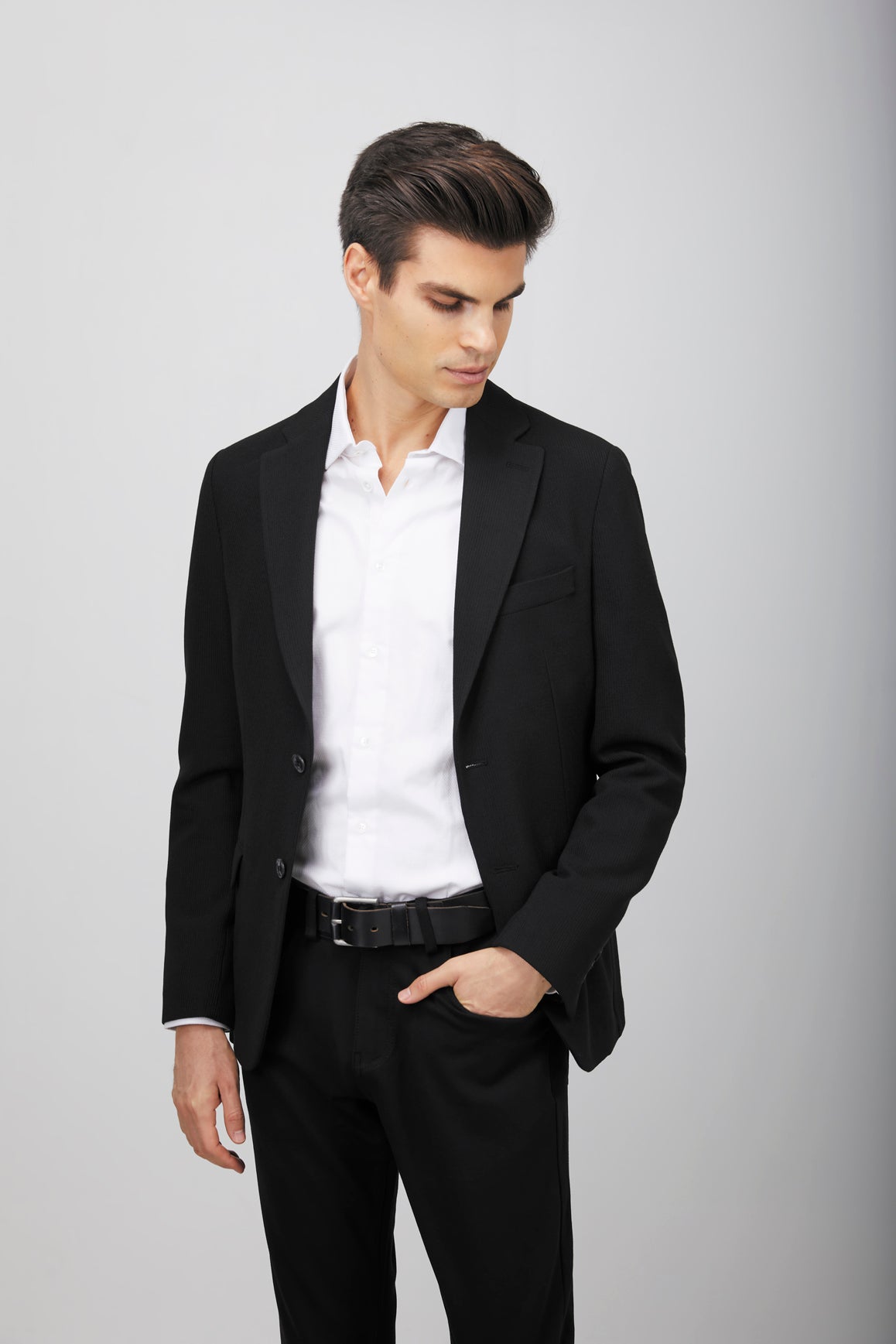 Jacquard Knit Sport Coat