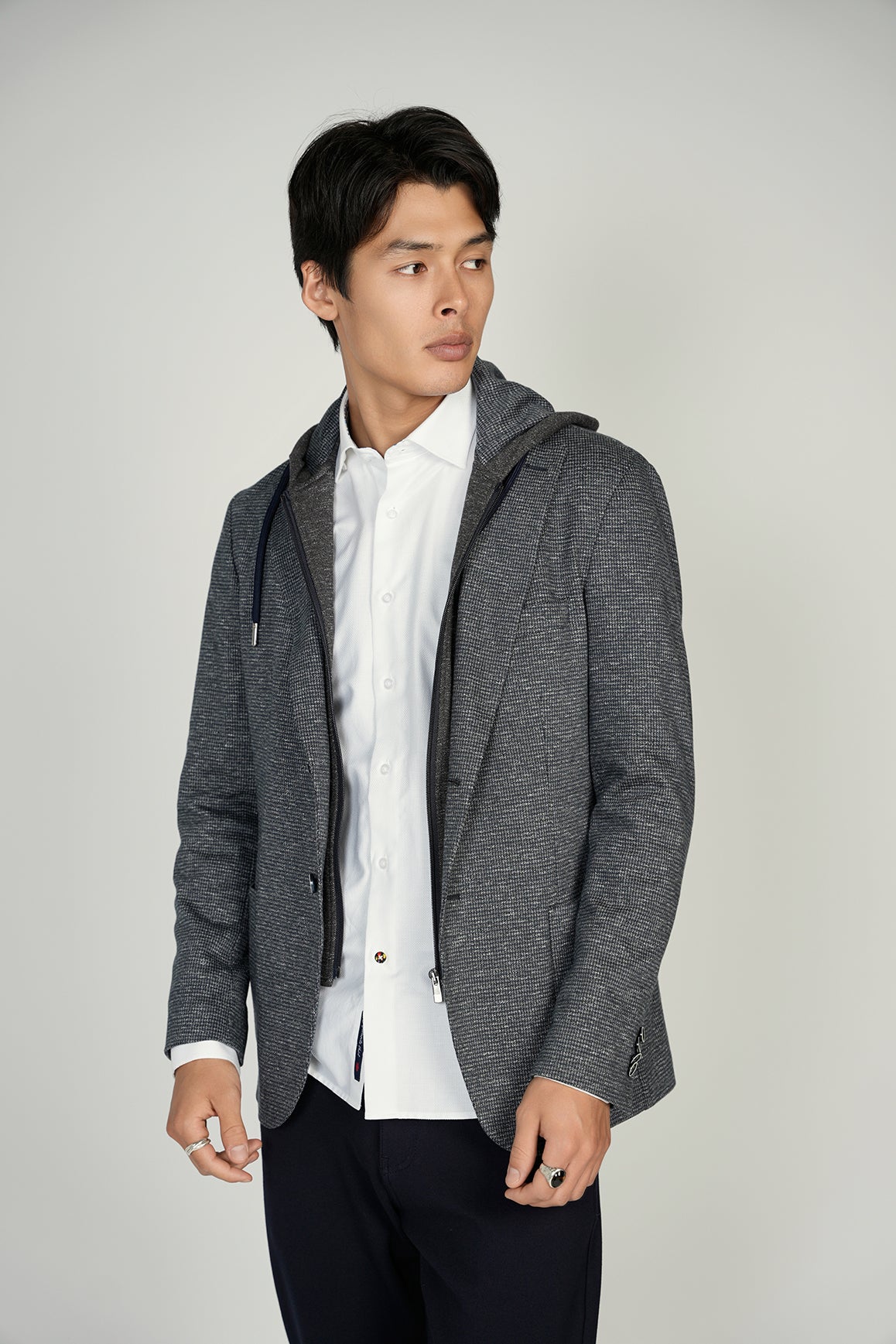 LEO Hooded Sport Coat