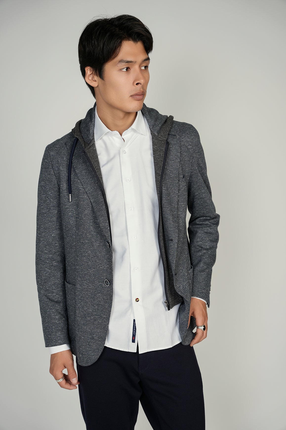 LEO Hooded Sport Coat
