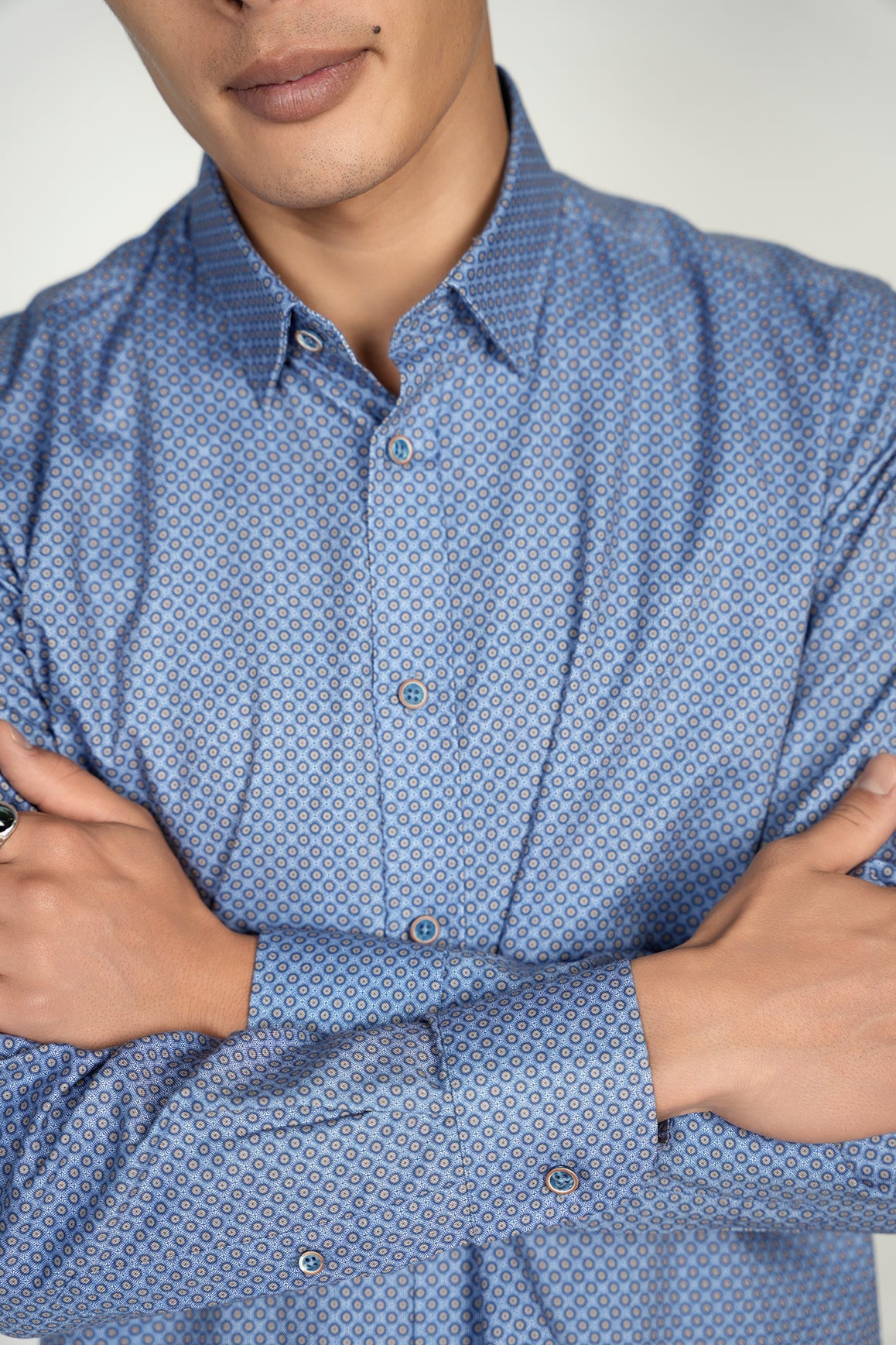 LEO Spheres King Cotton Shirt