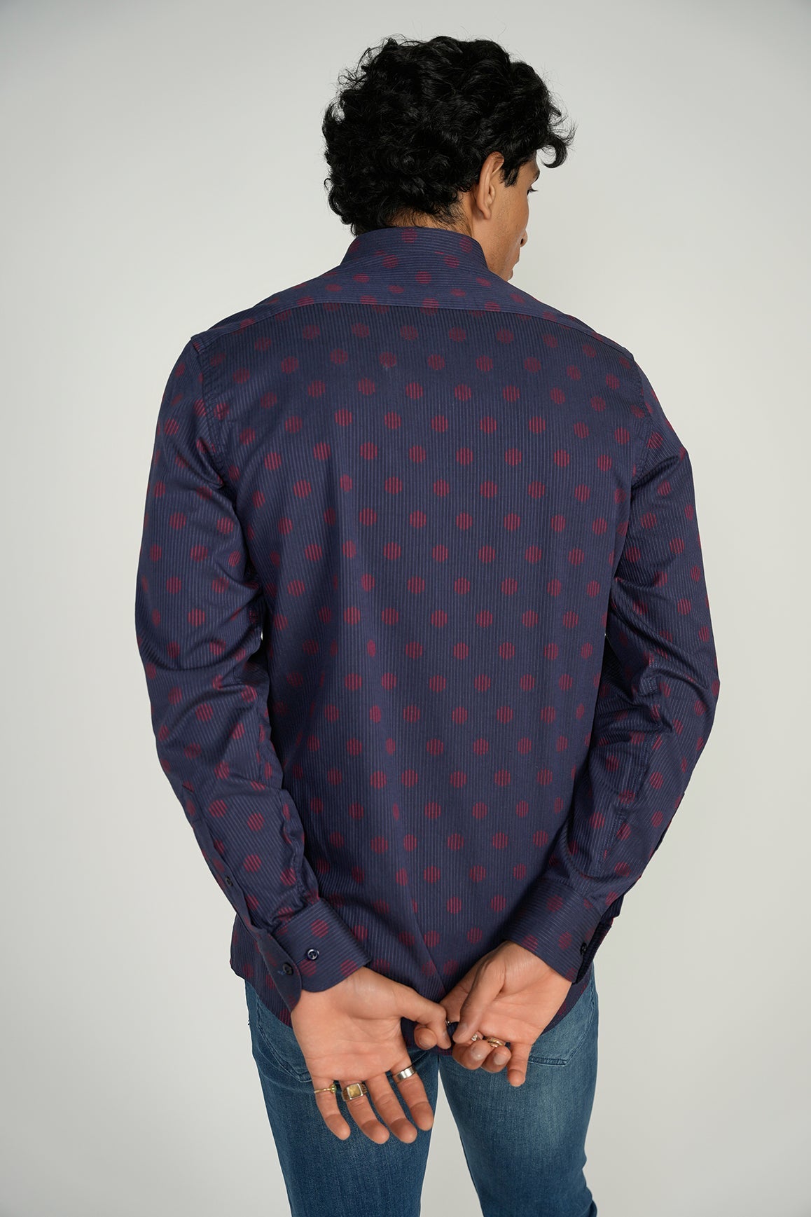 LEO Textured King Cotton Shirt