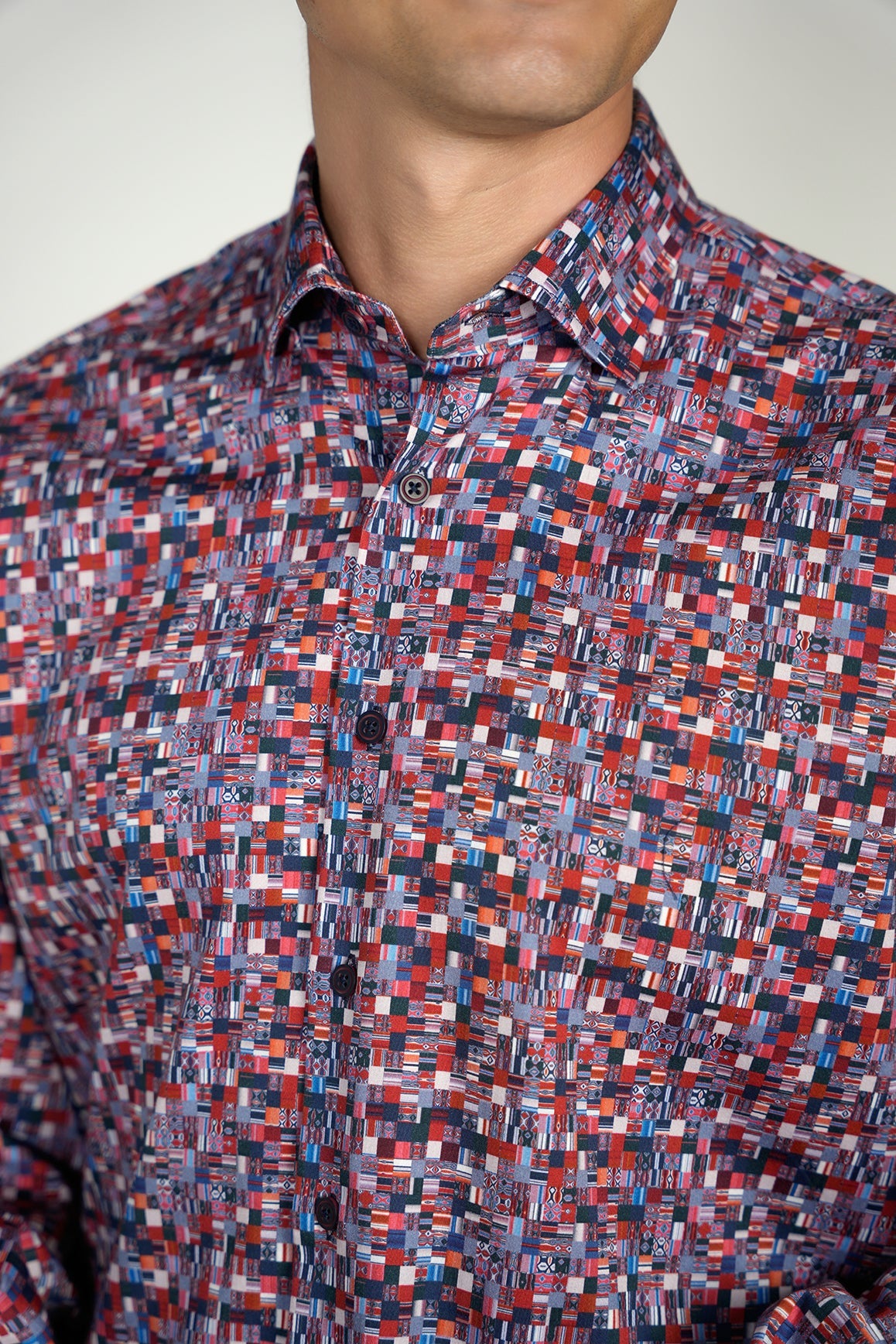 Navy and Red Shirt Signature Collection