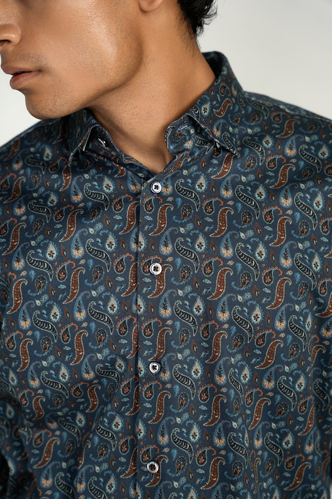 Teal with Paisley Pattern Signature Collection (Big & Tall)