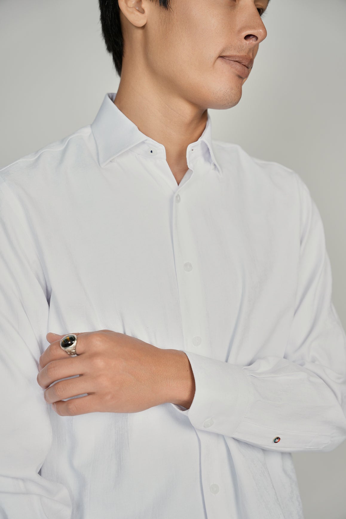 White Puzzle Piece Shirt Signature Collection (Big & Tall)