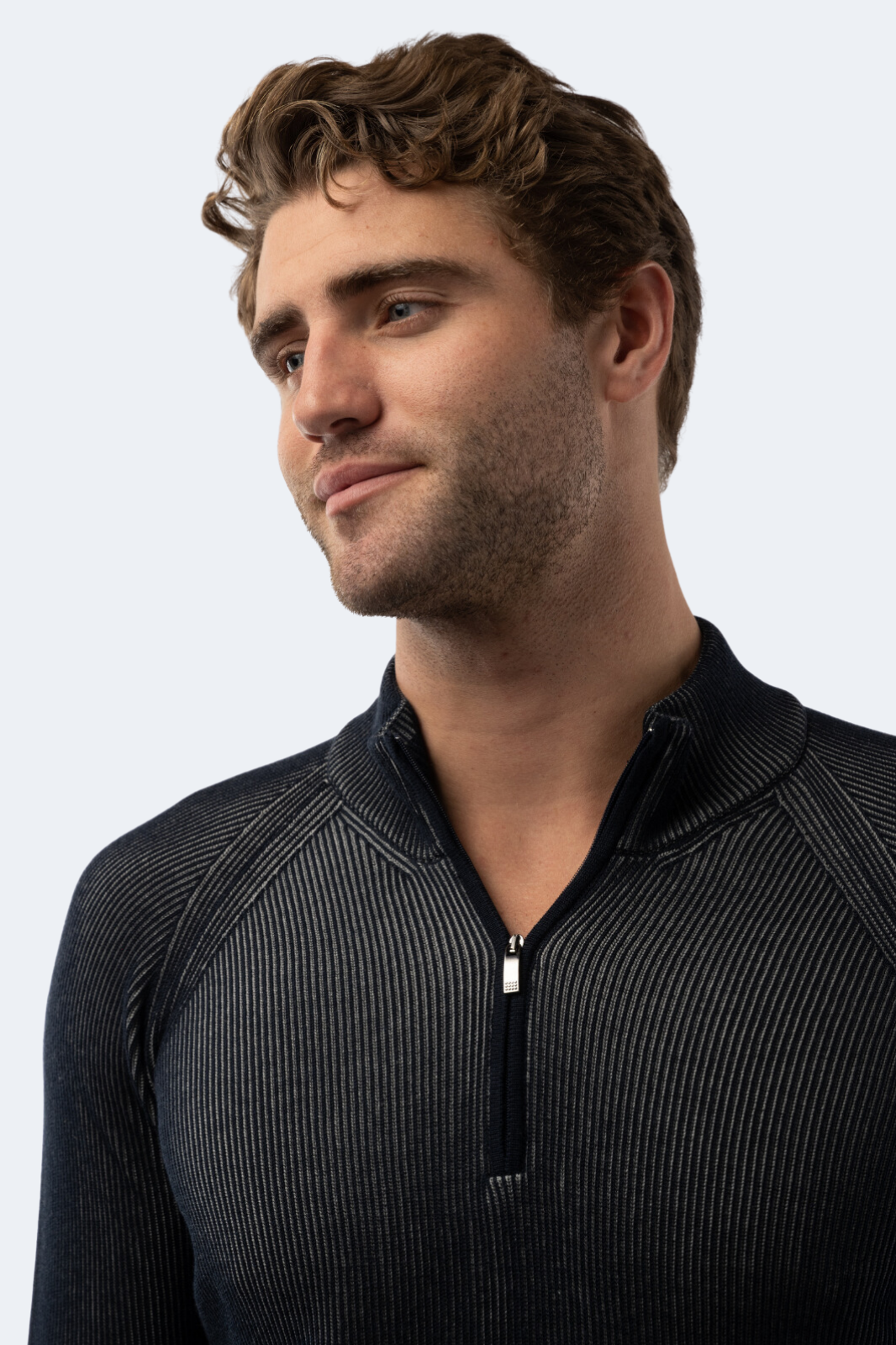 Black Quarter Zip