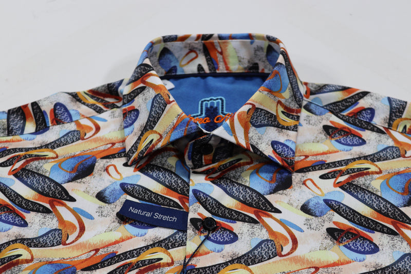 FW22 Multicolor Oblong Shape Shirt Signature Collection