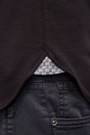 Black Short Sleeve Jersey Knit
