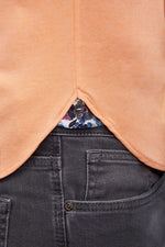 Max Colton Melon Orange Short Sleeve Jersey Knit