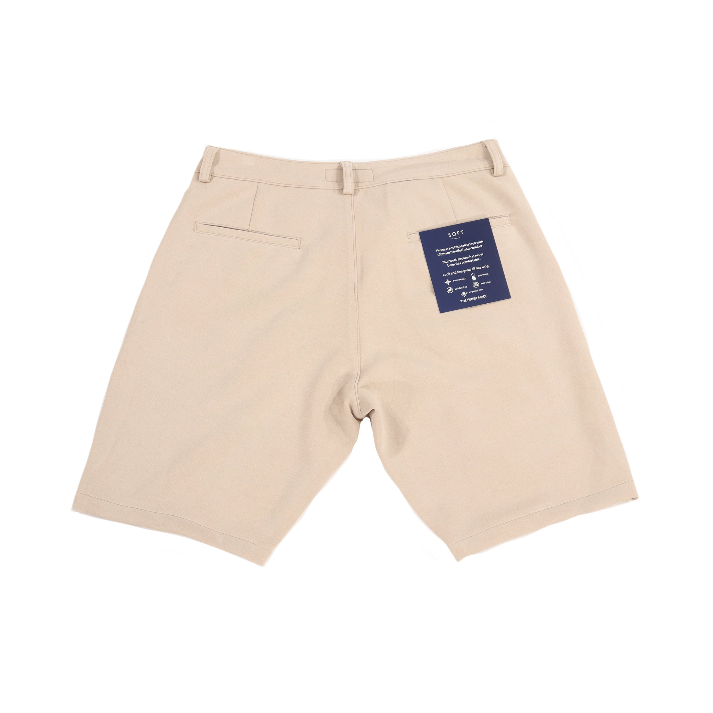 Beige Soft Shorts