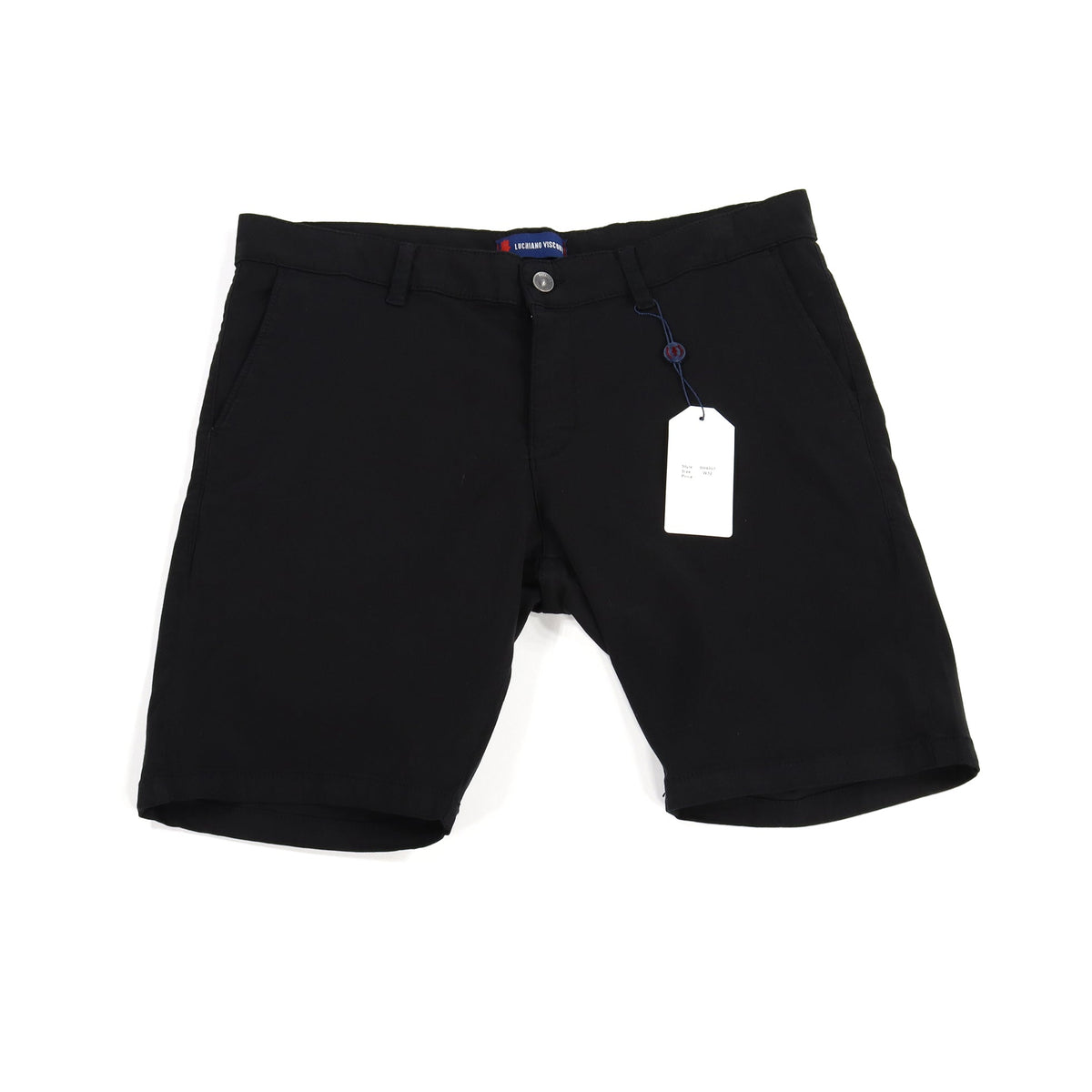 Black Tencel Shorts