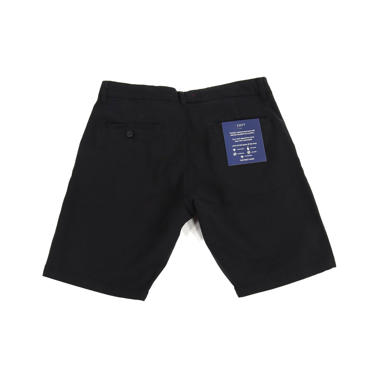 Black Tencel Shorts