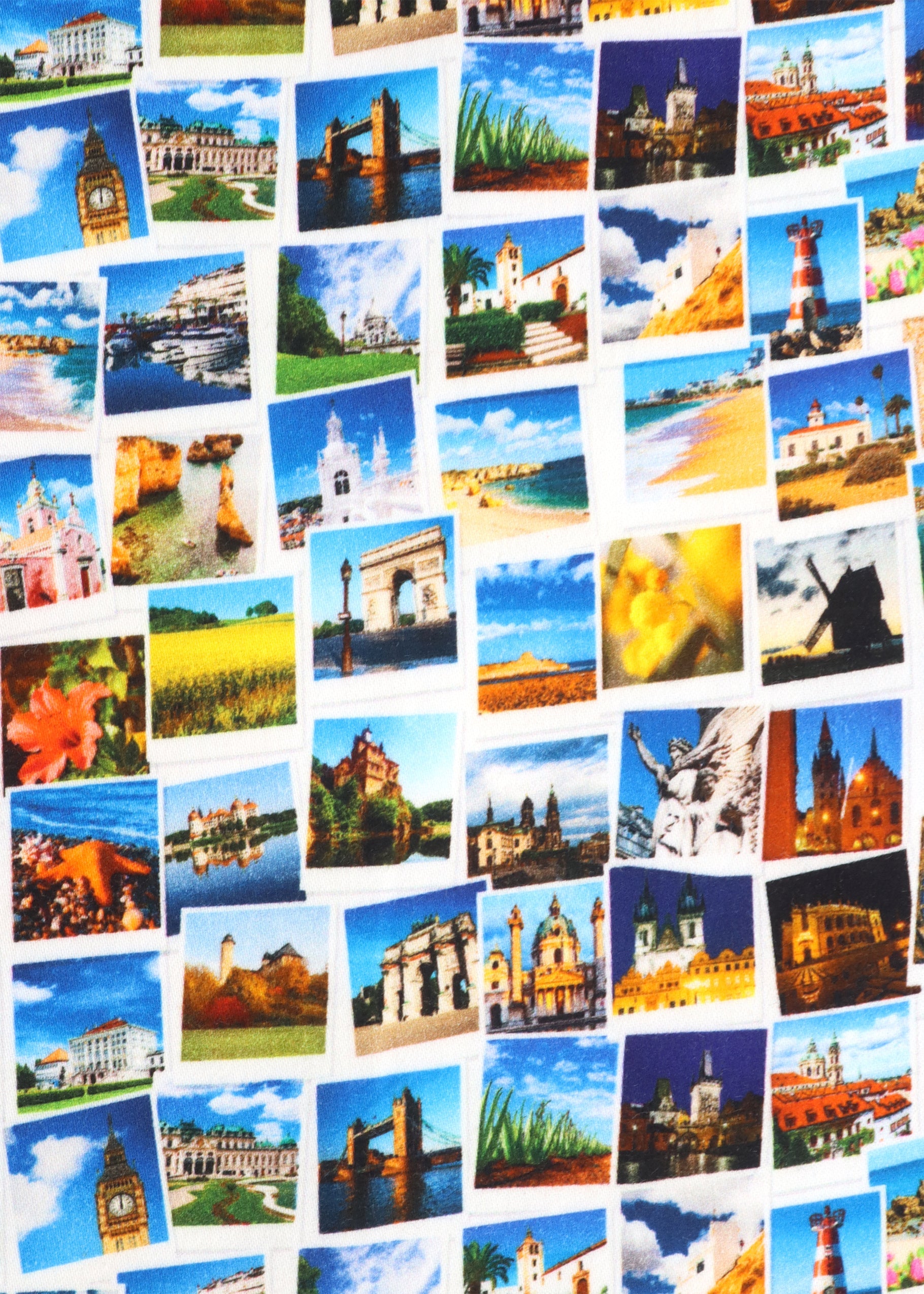 City Print Squares Shirt