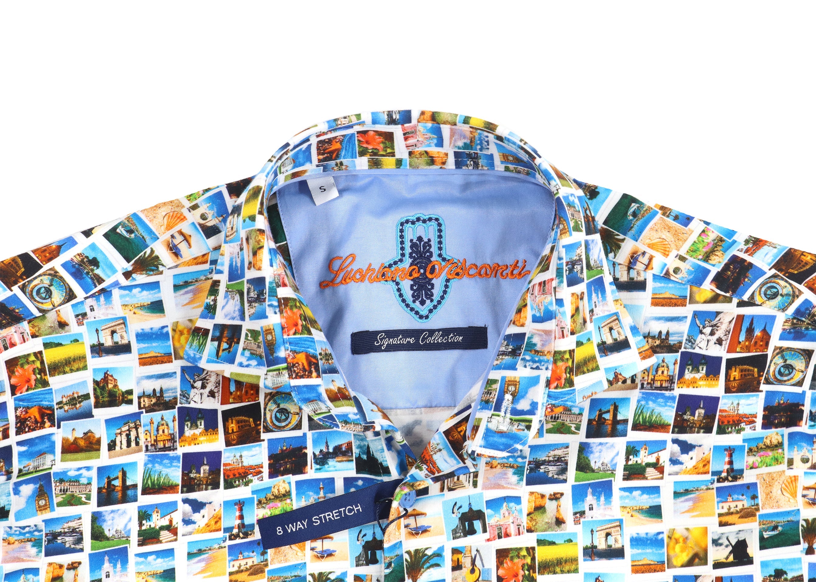 City Print Squares Shirt