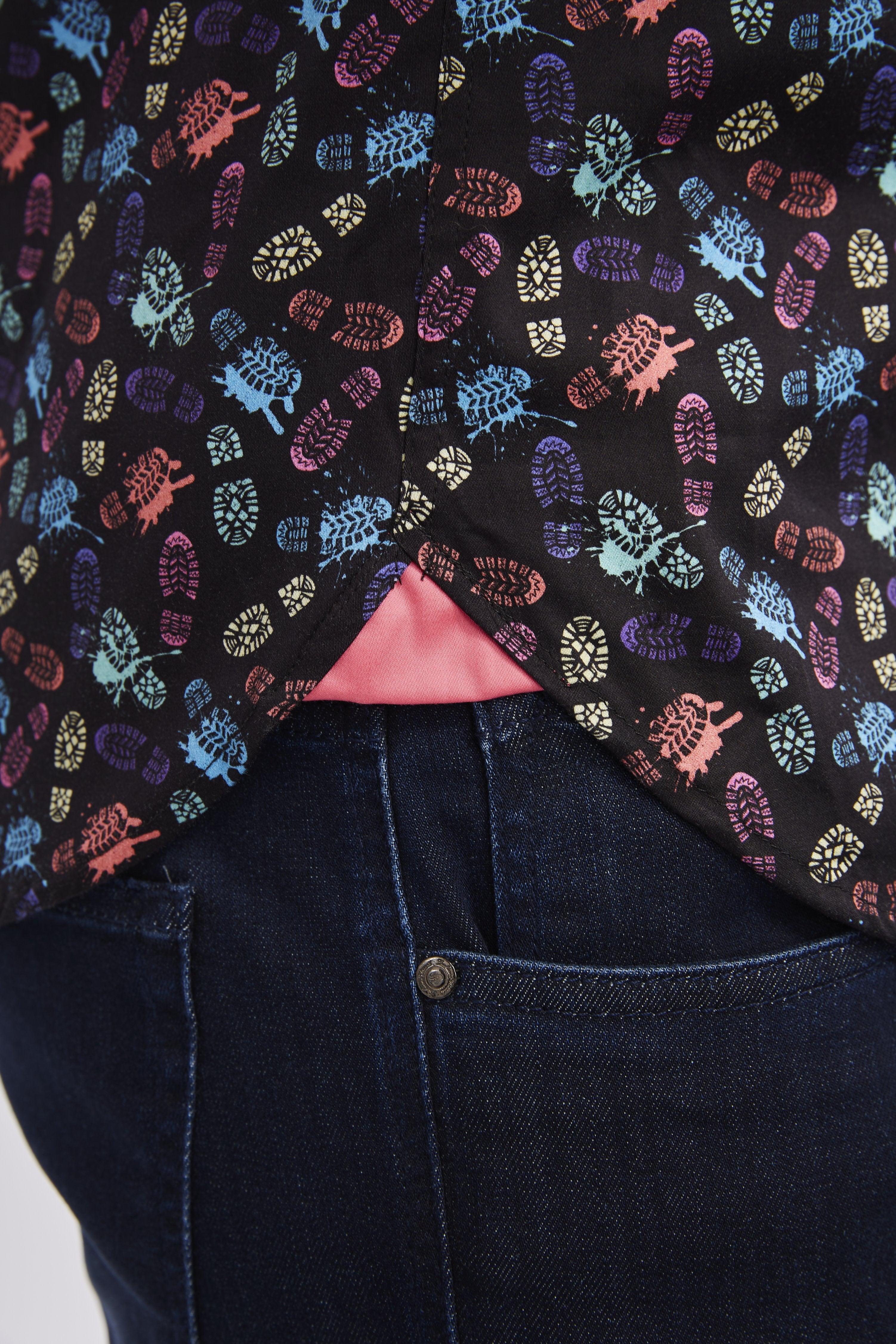 Foot Prints and Splash Marks Shirt