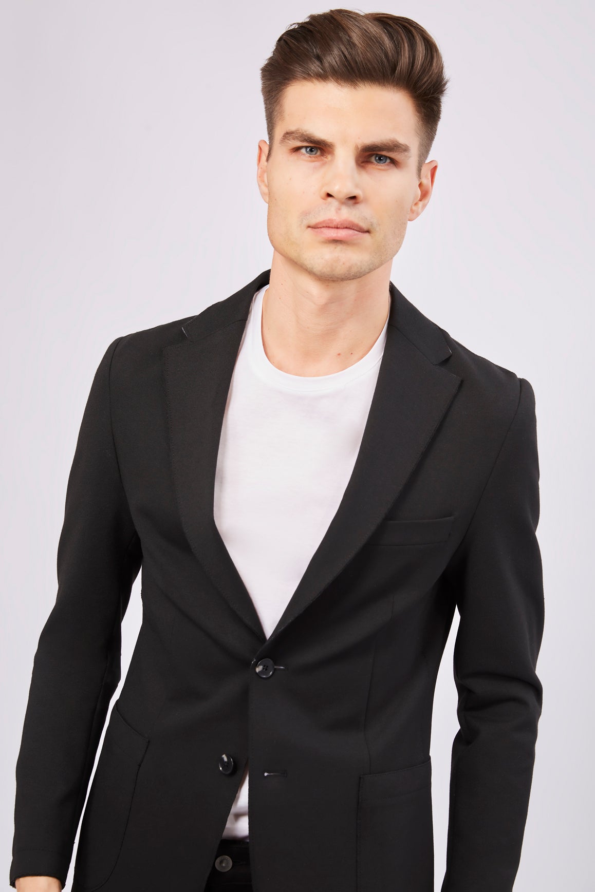 Leo Black Knit Sport Coat