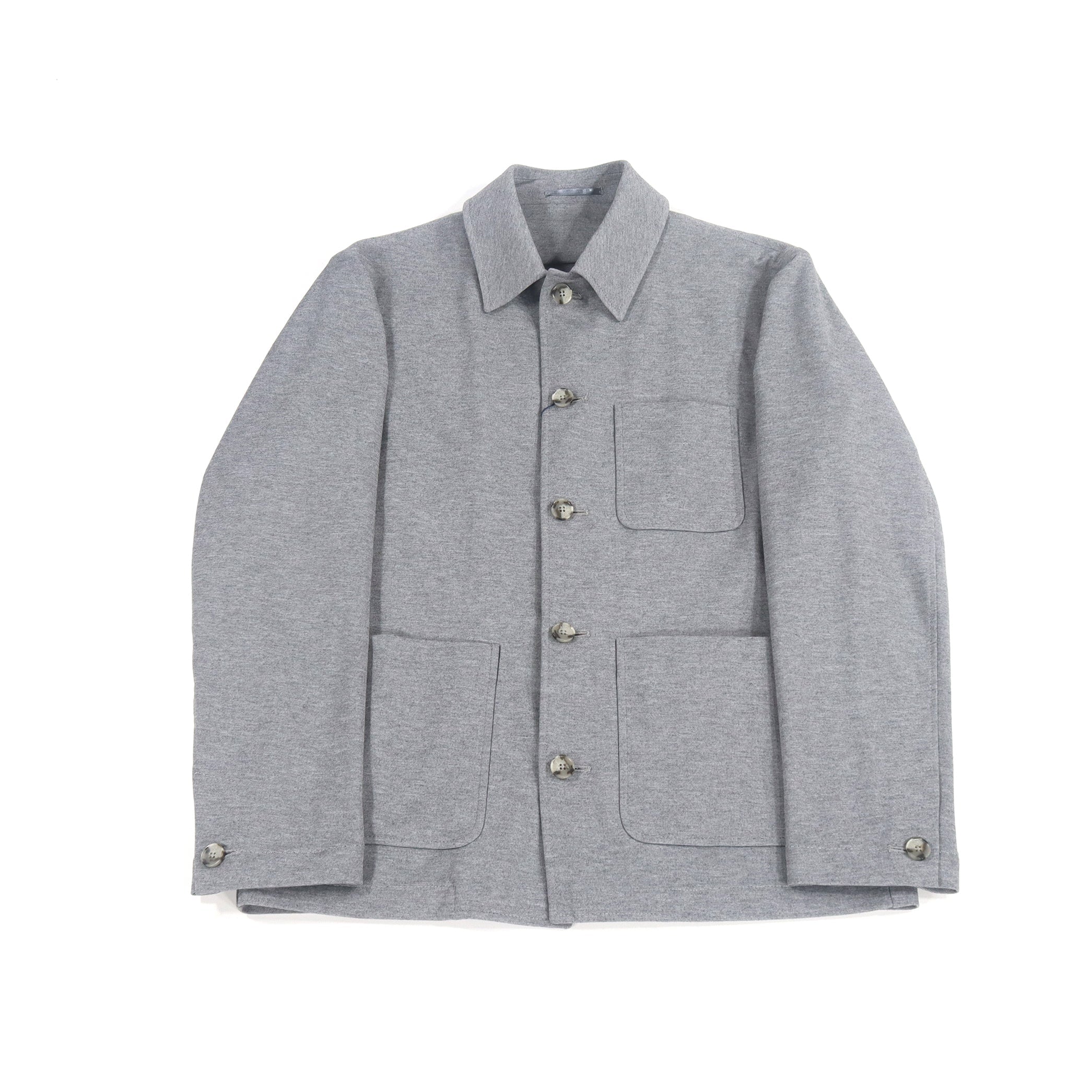 Leo Heather Grey Knit Sportcoat