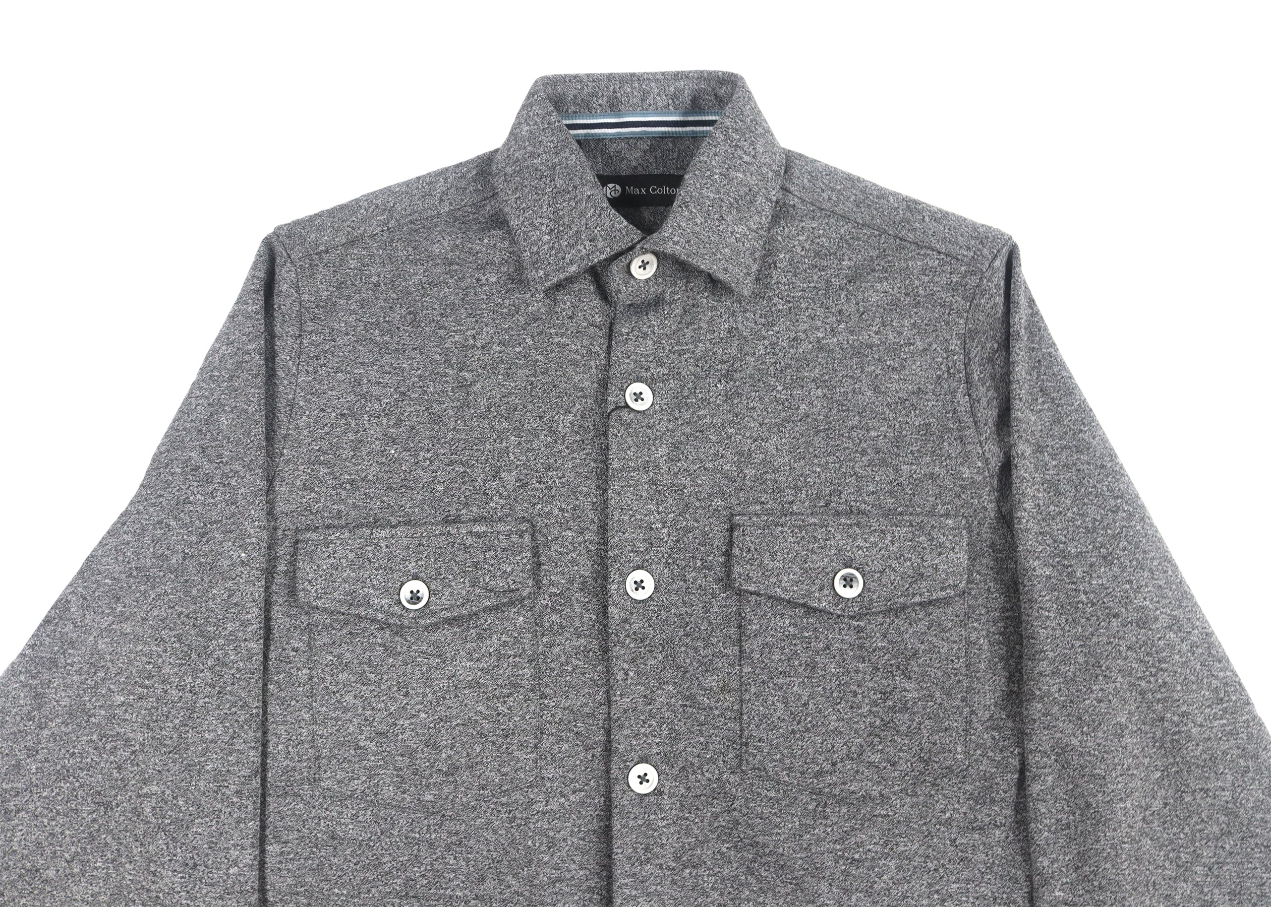 Max Colton Melange Grey Long Sleeve Knit