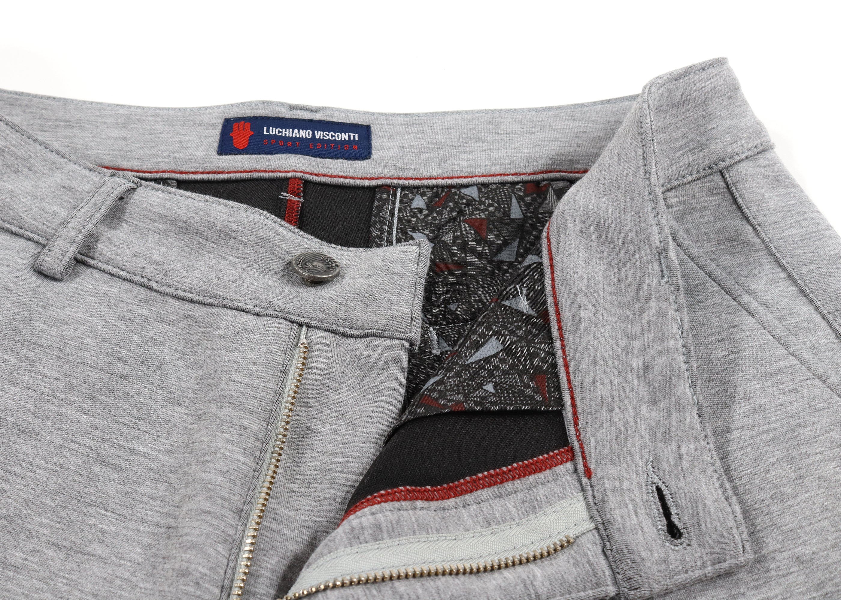 Melange Grey Soft Shorts