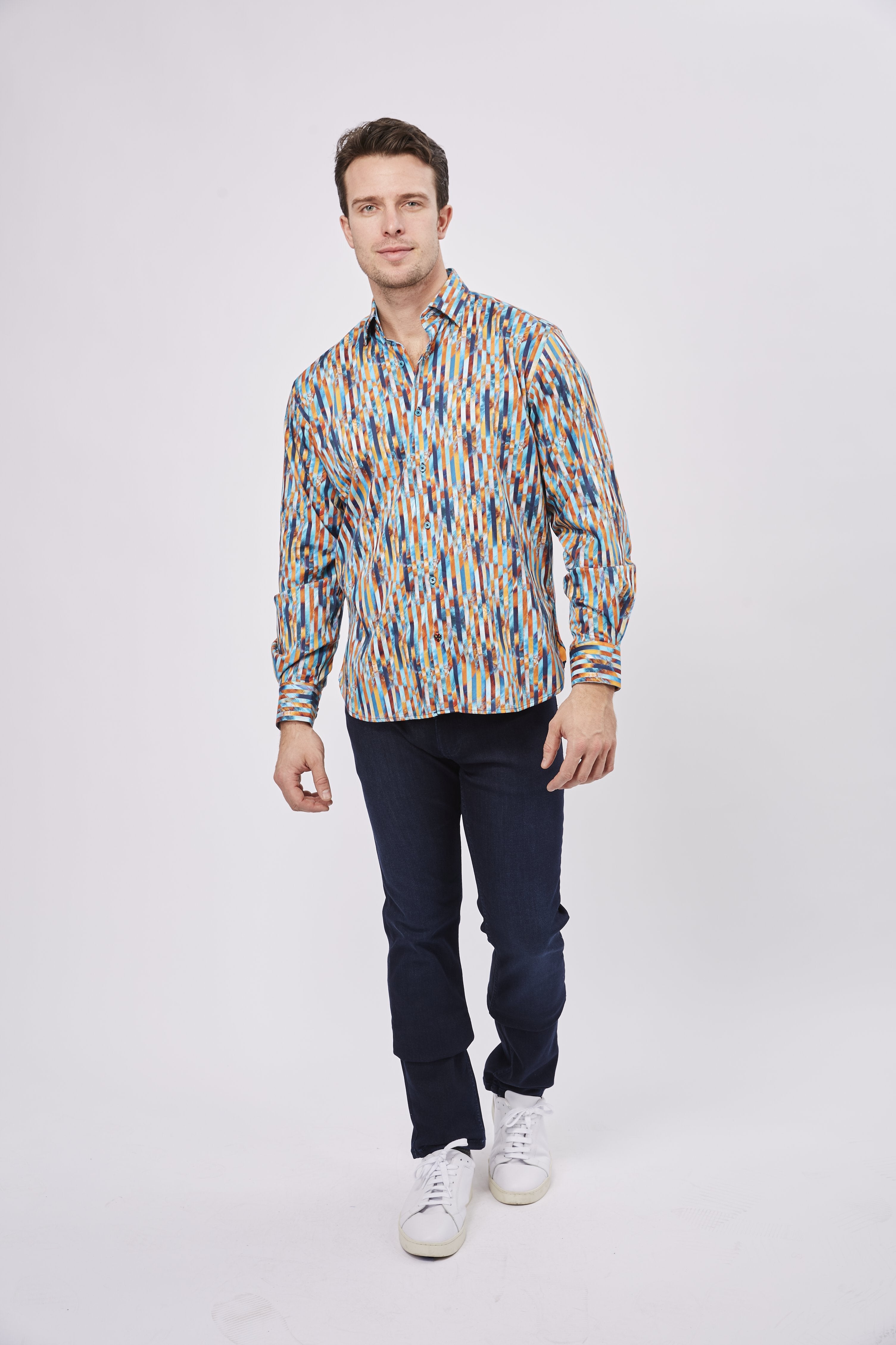 Multicolor Stripe Shirt