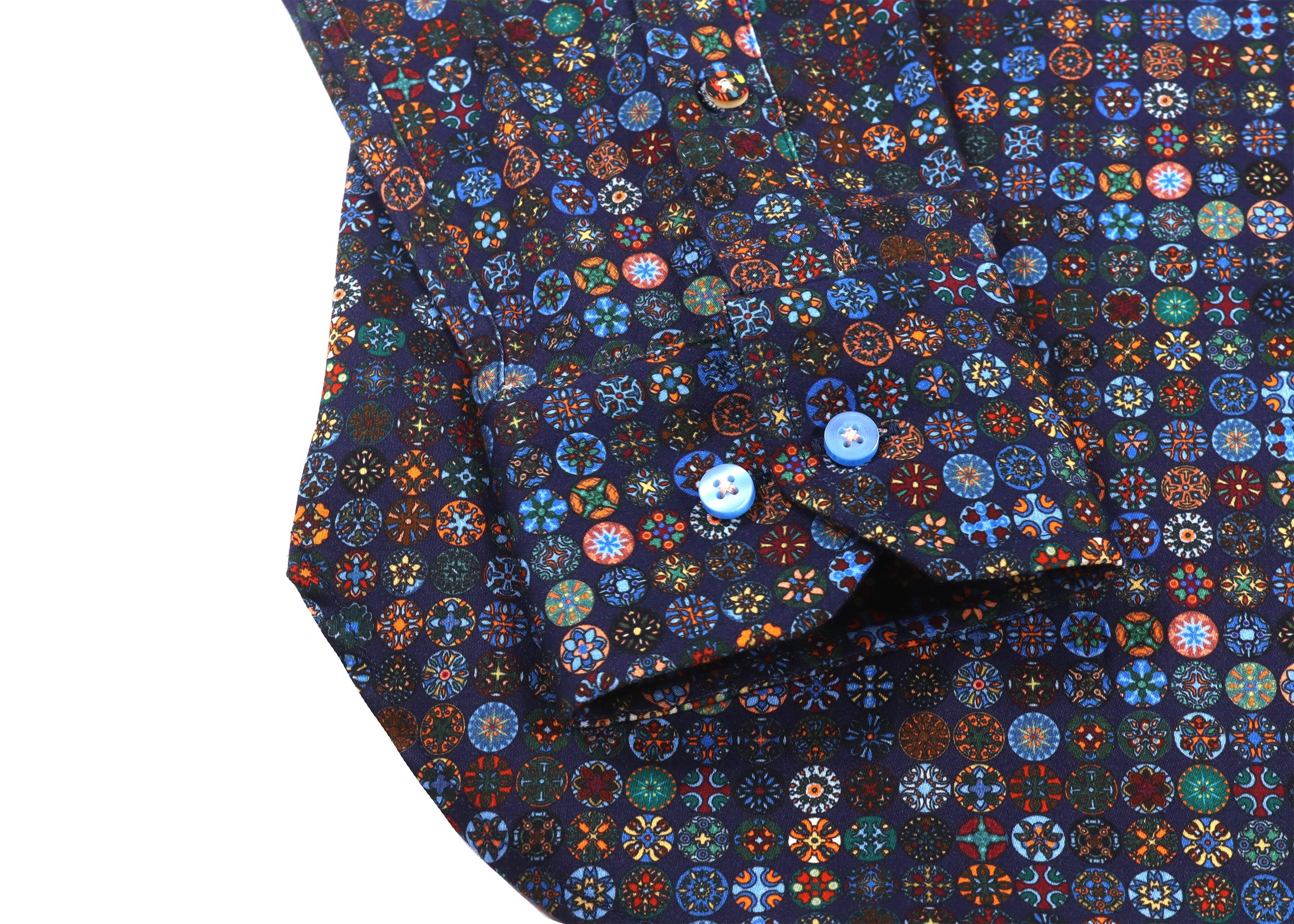 Navy with Circles Shirt