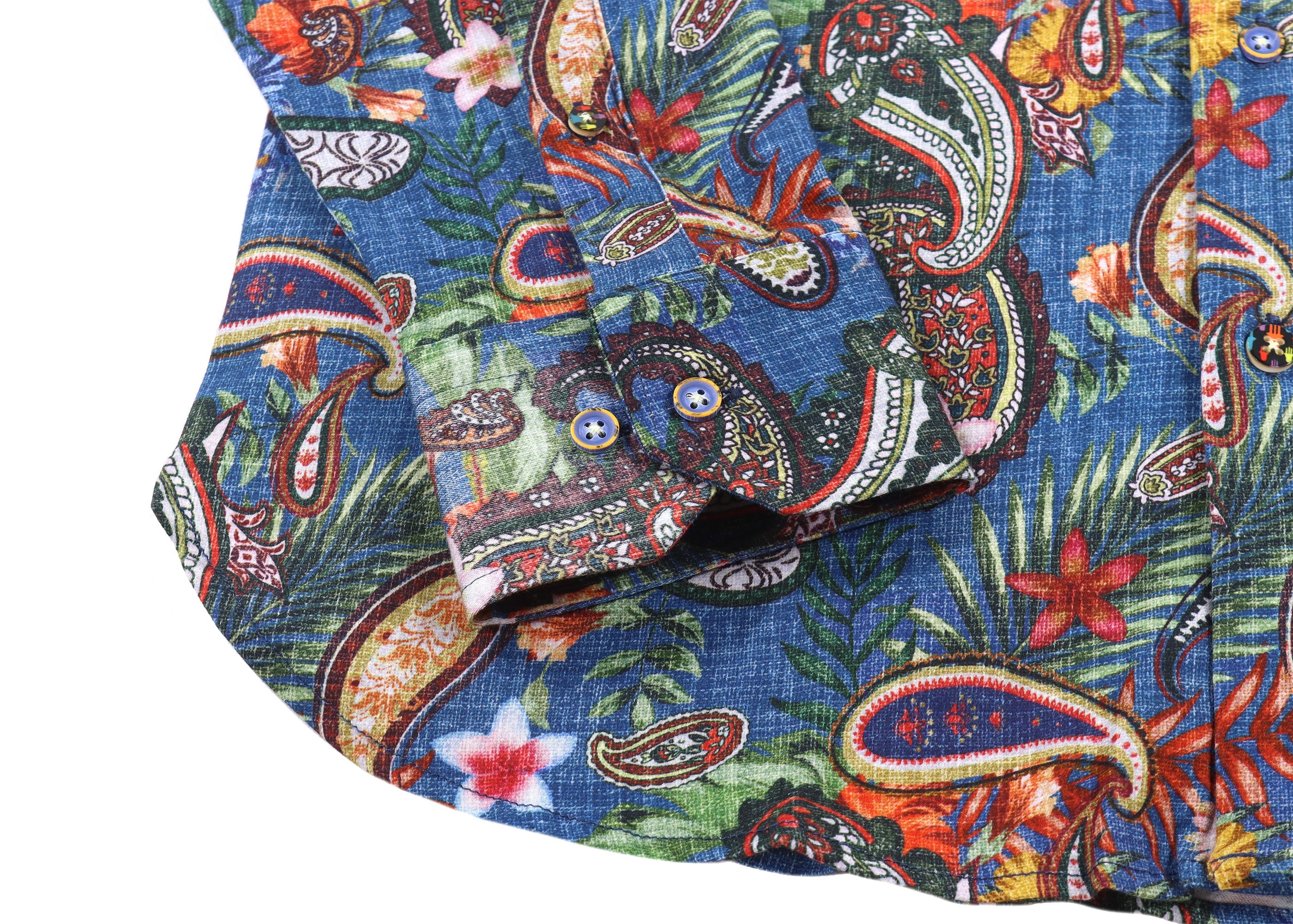 Paisleys and Flowers Shirt