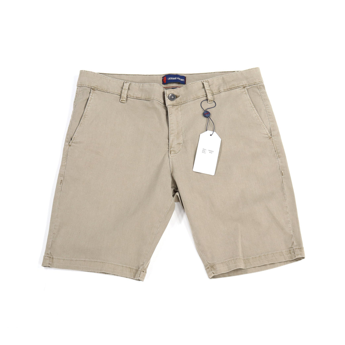 Stone Tencel Shorts