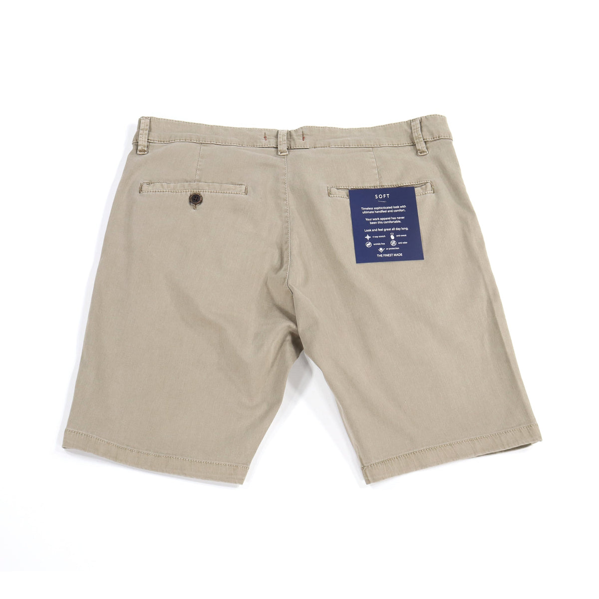 Stone Tencel Shorts