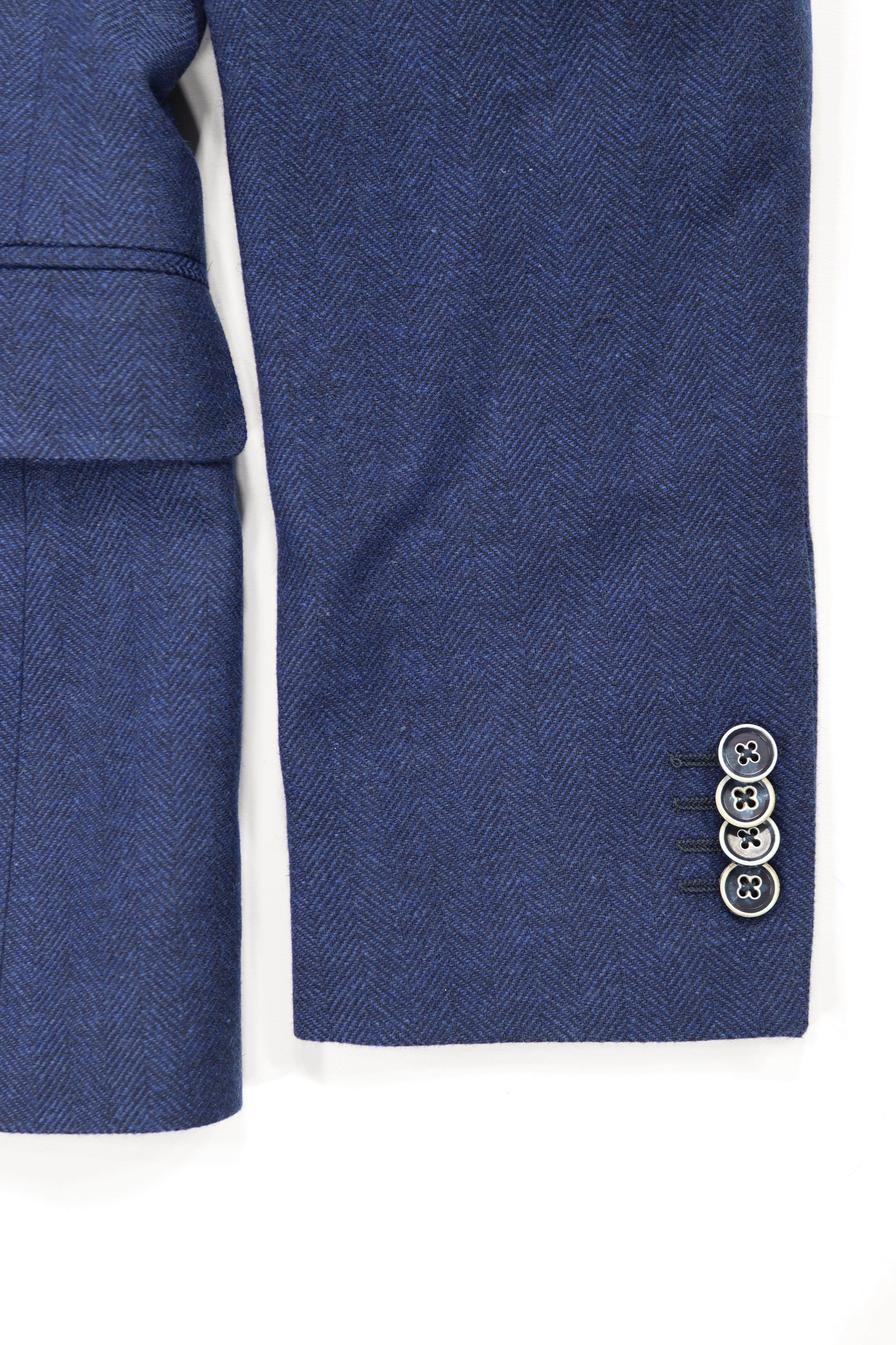 Navy Herringbone Sportcoat