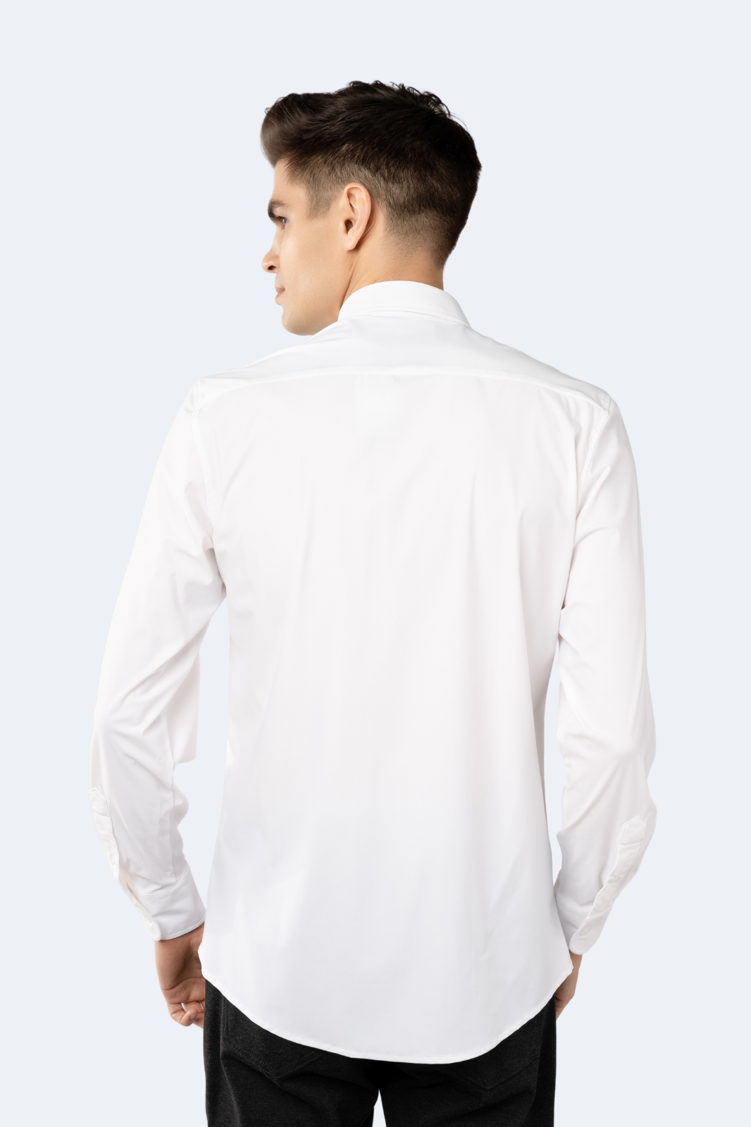 Leo White Solid Shirt