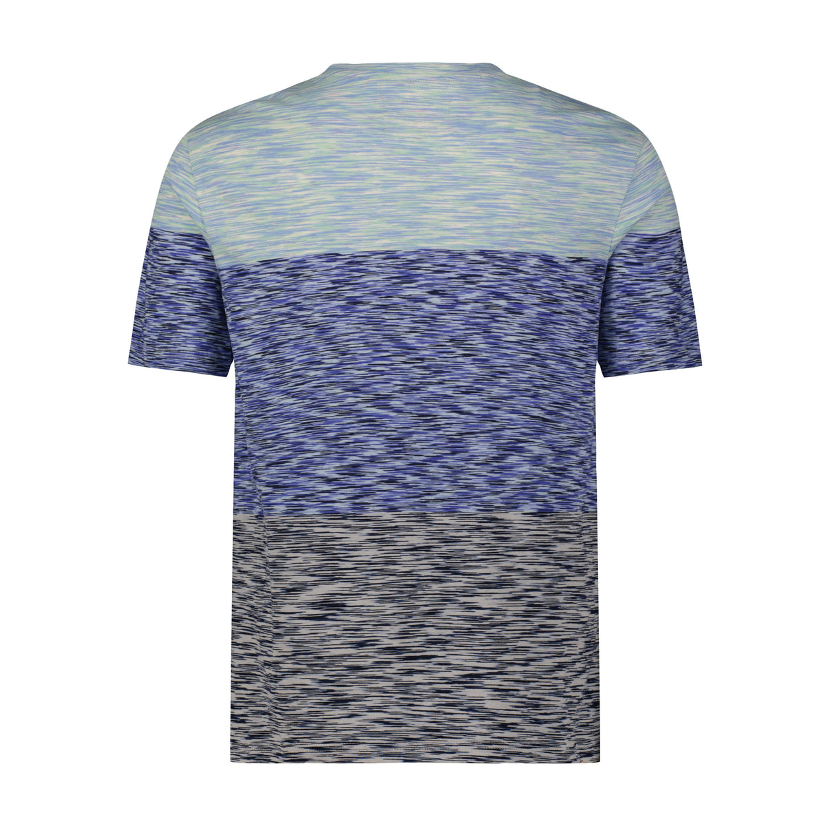 Lime, Navy, and Black Space Dyed Tee