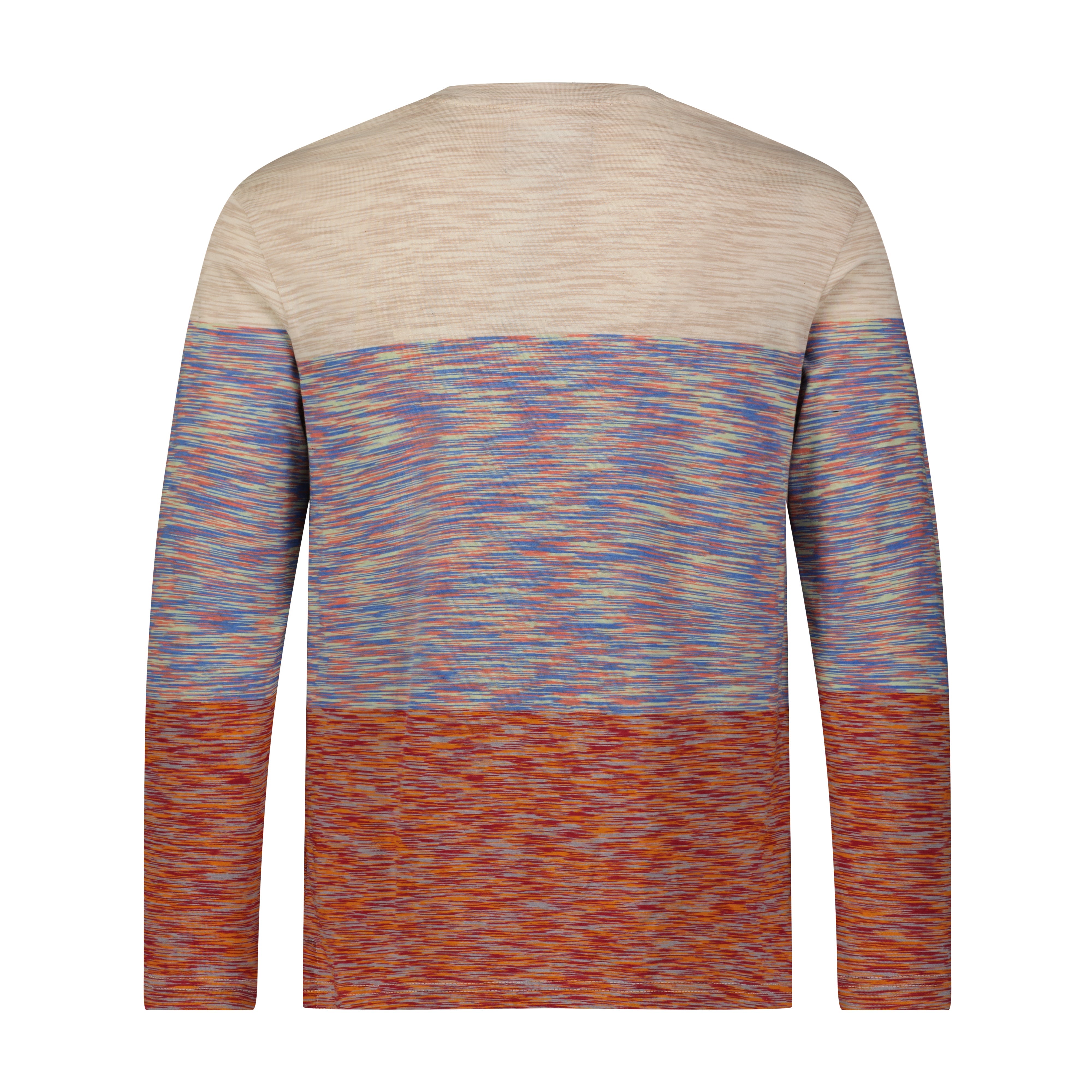Multi Rainbow Space Dyed Crewneck