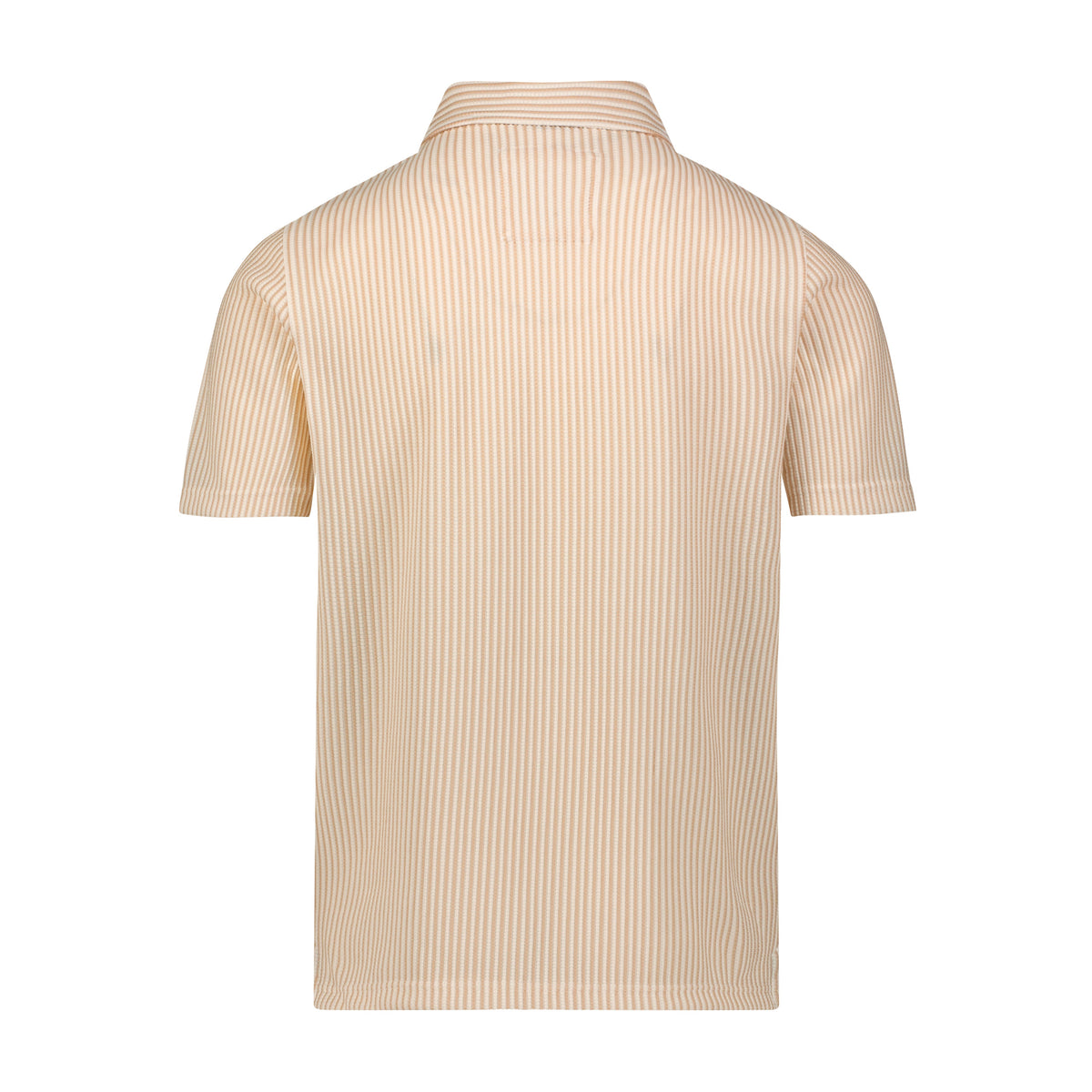 Olive Cream Seersucker Ribbed Shirt