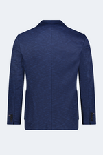 Navy and Petro Blue Jacquard Sportcoat