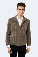 Grey Corduroy Jacket