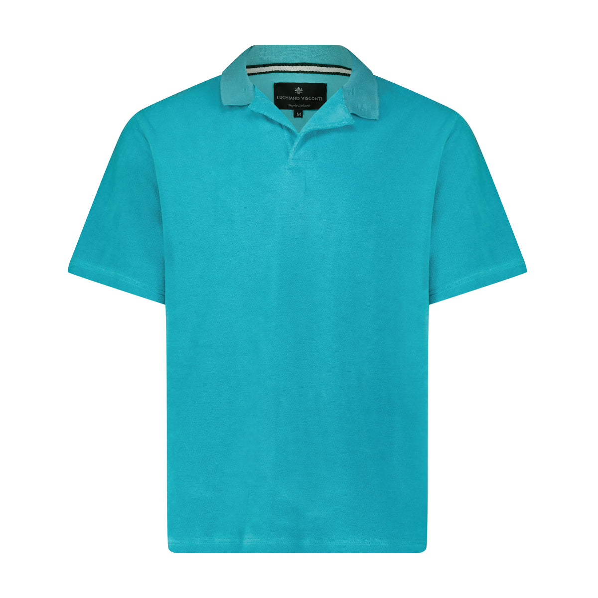 Capri Blue Terry Summer Polo